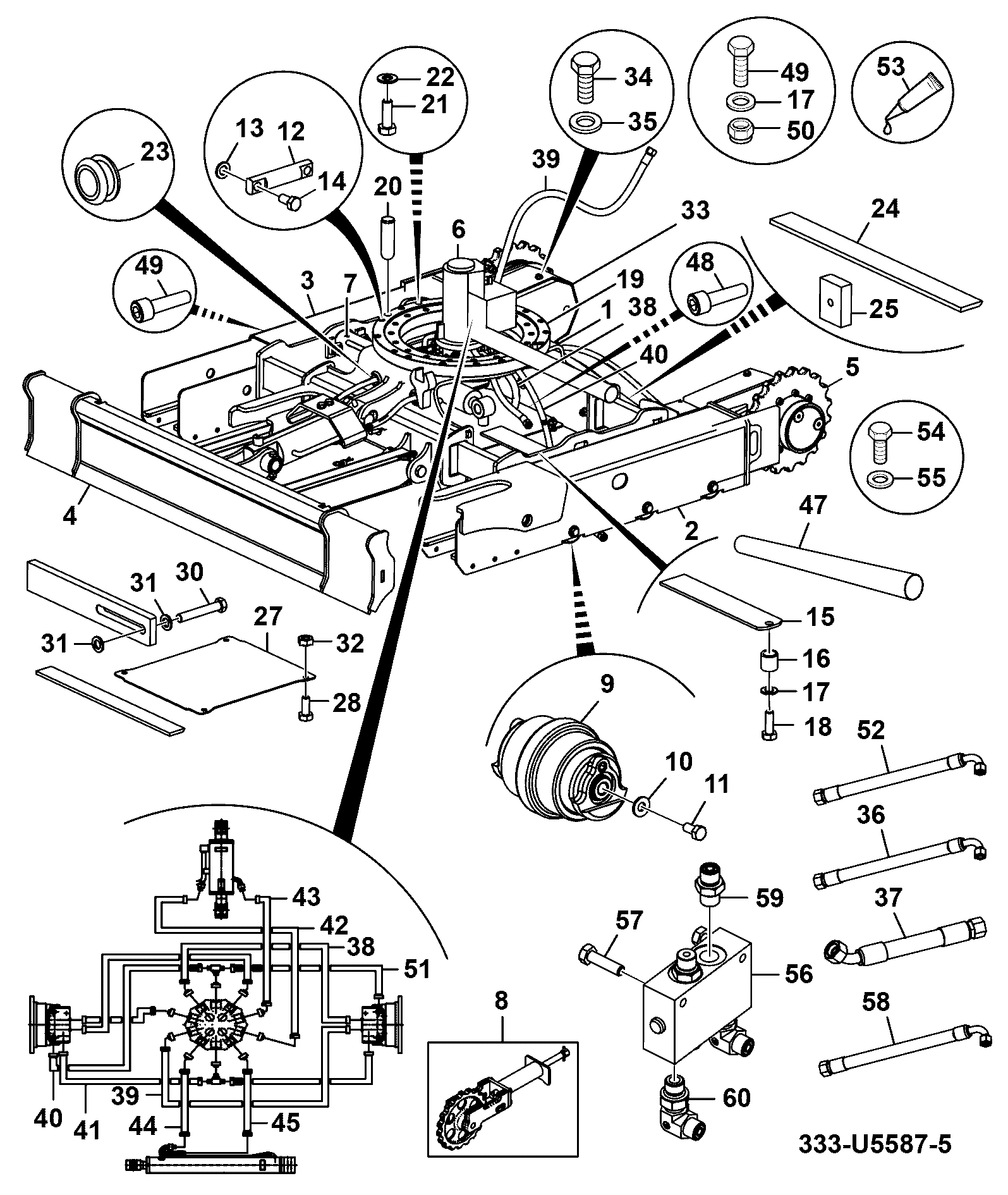 Шланг 333/V5024 JCB
