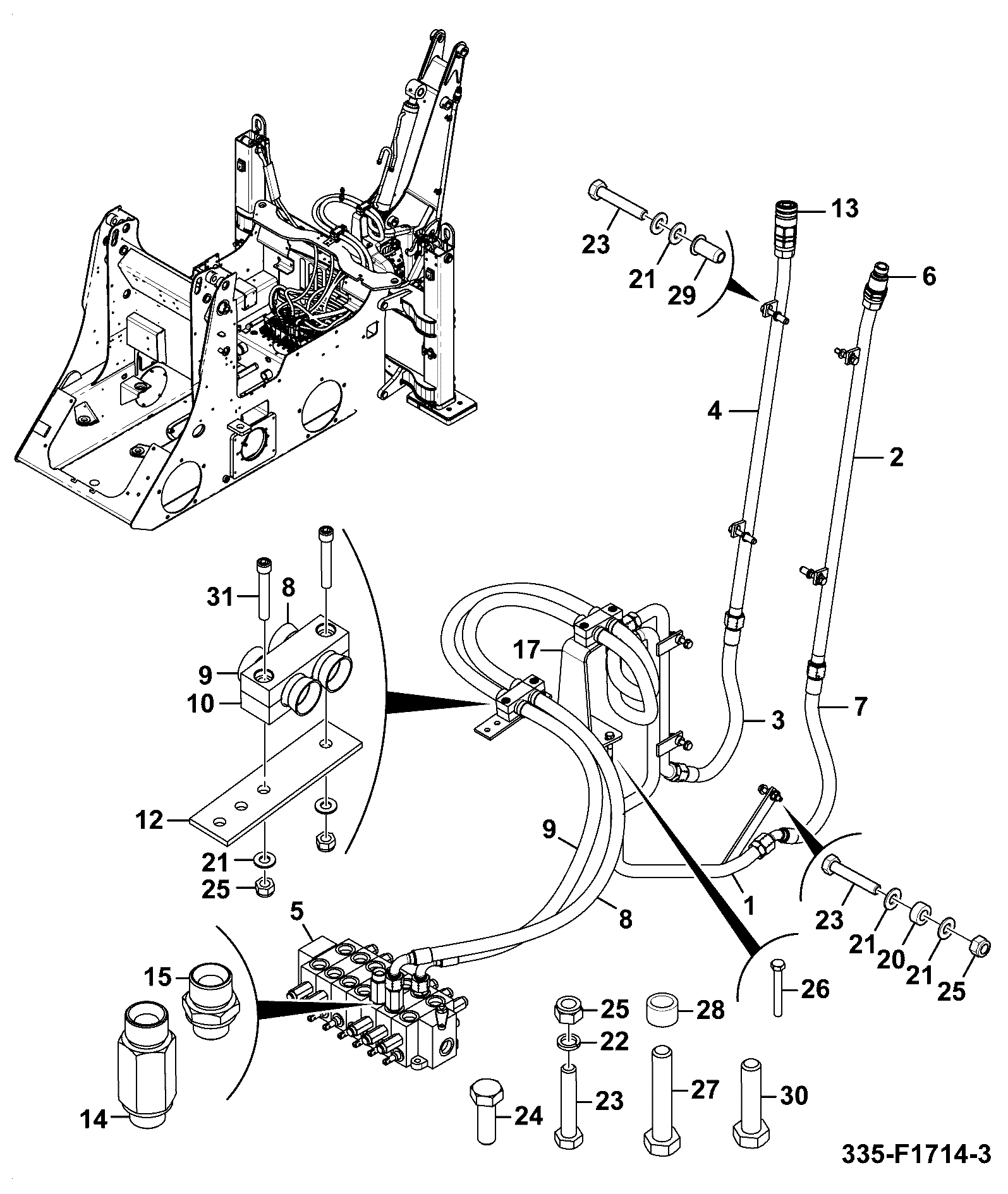 Хомут 821/10178 JCB