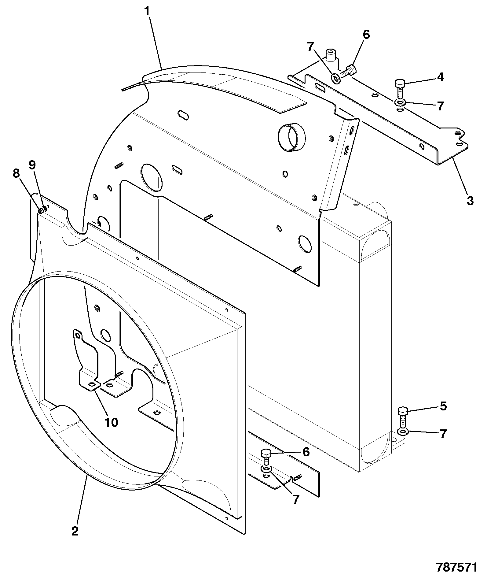 капот 331/53493 JCB