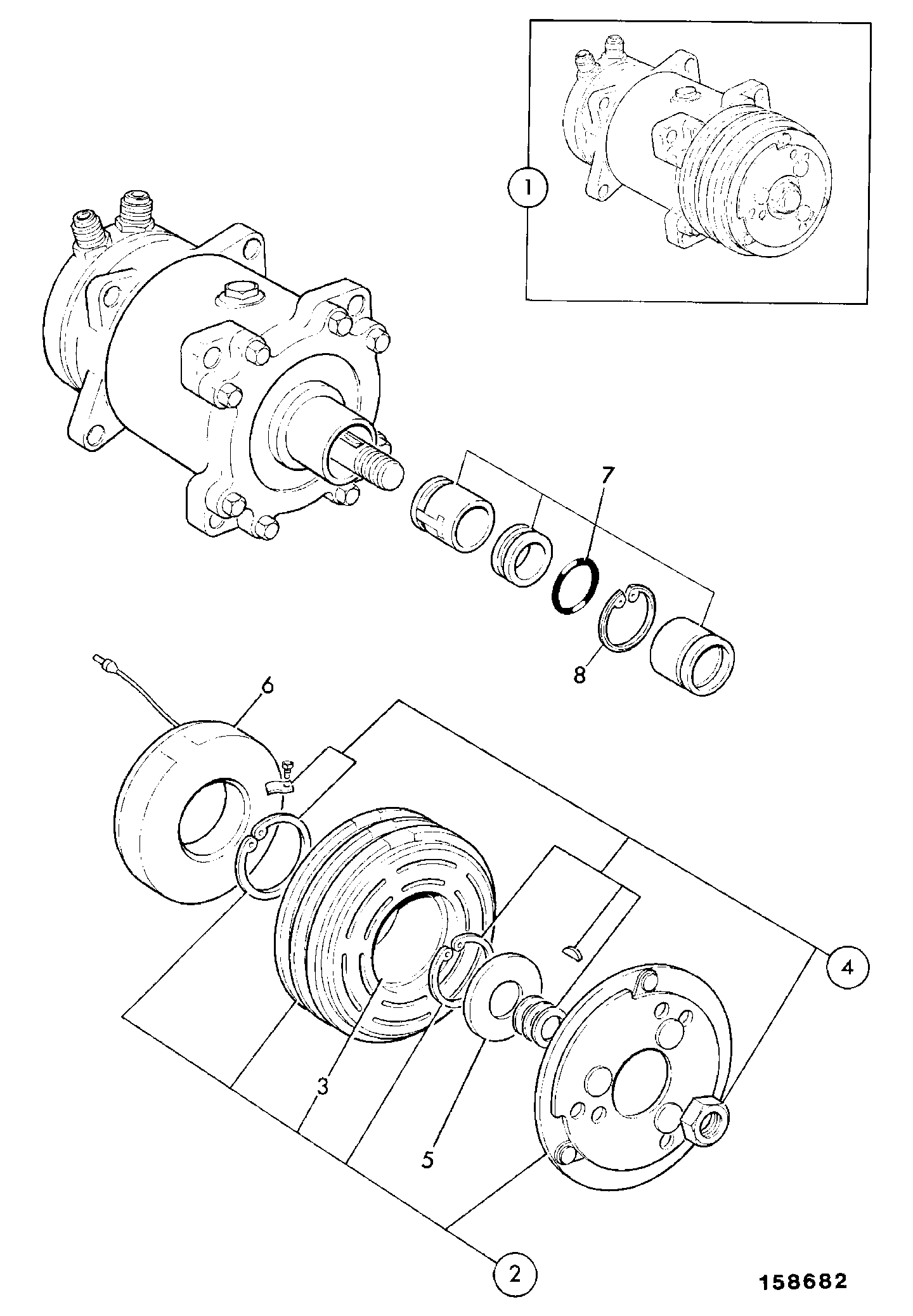 Компрессор 476/16700 JCB