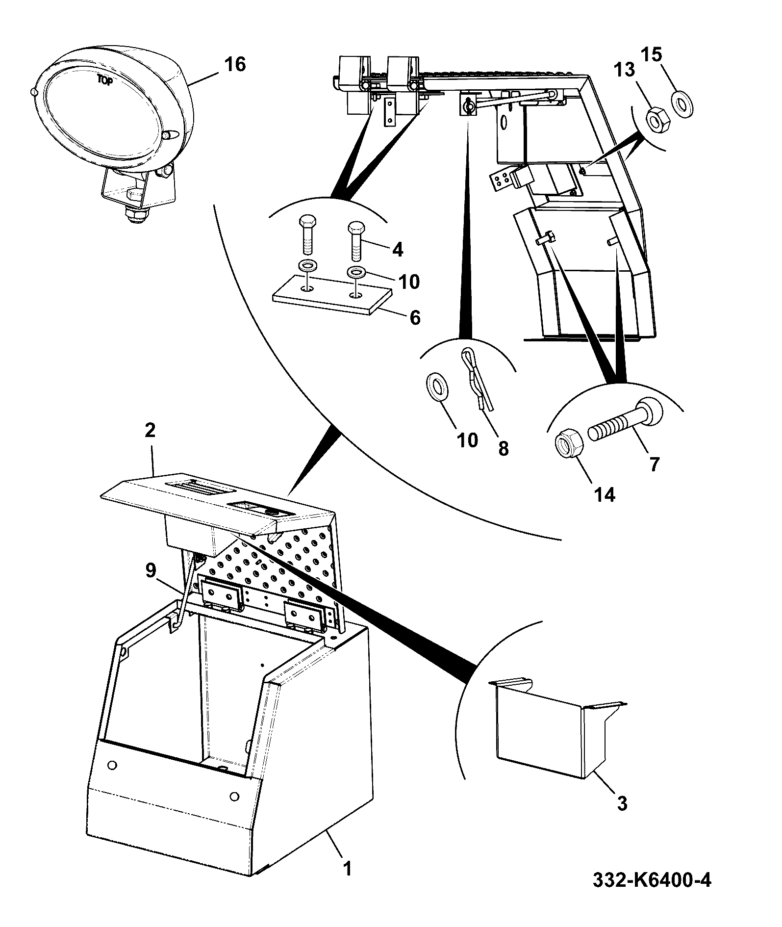Короб 333/J5039 JCB