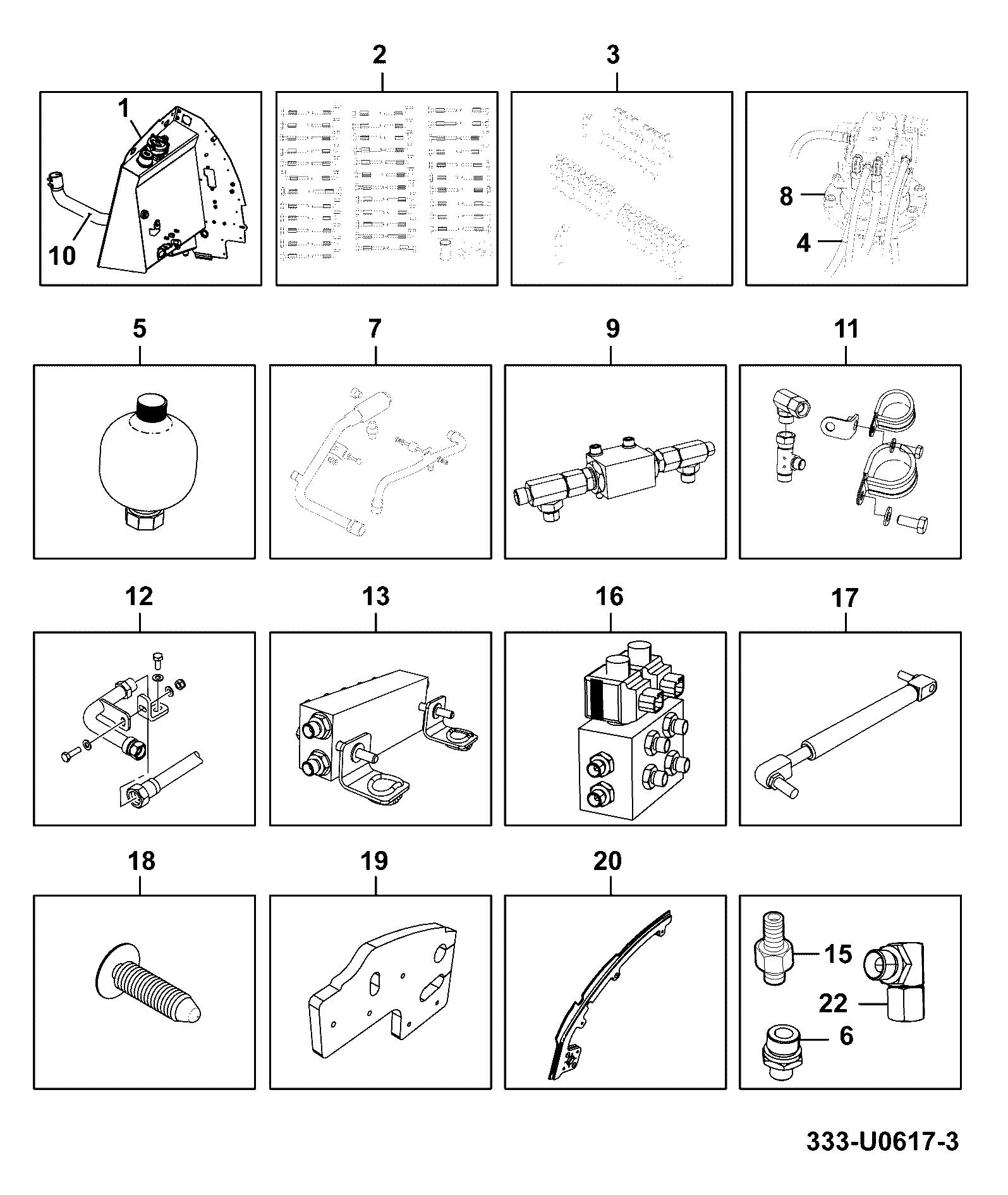 Шланг 333/U0612 JCB