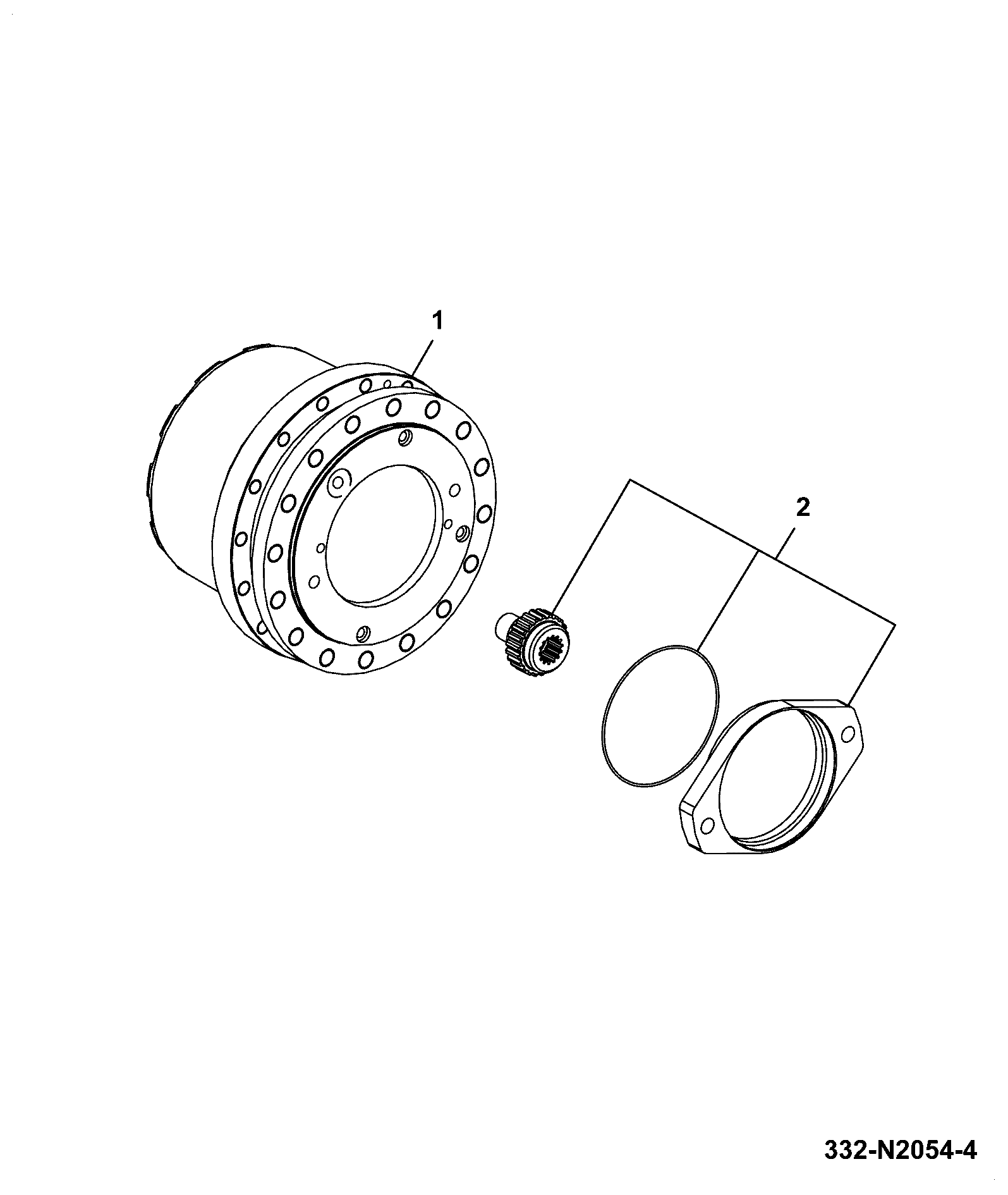 Коробка передач 7210/10300 JCB