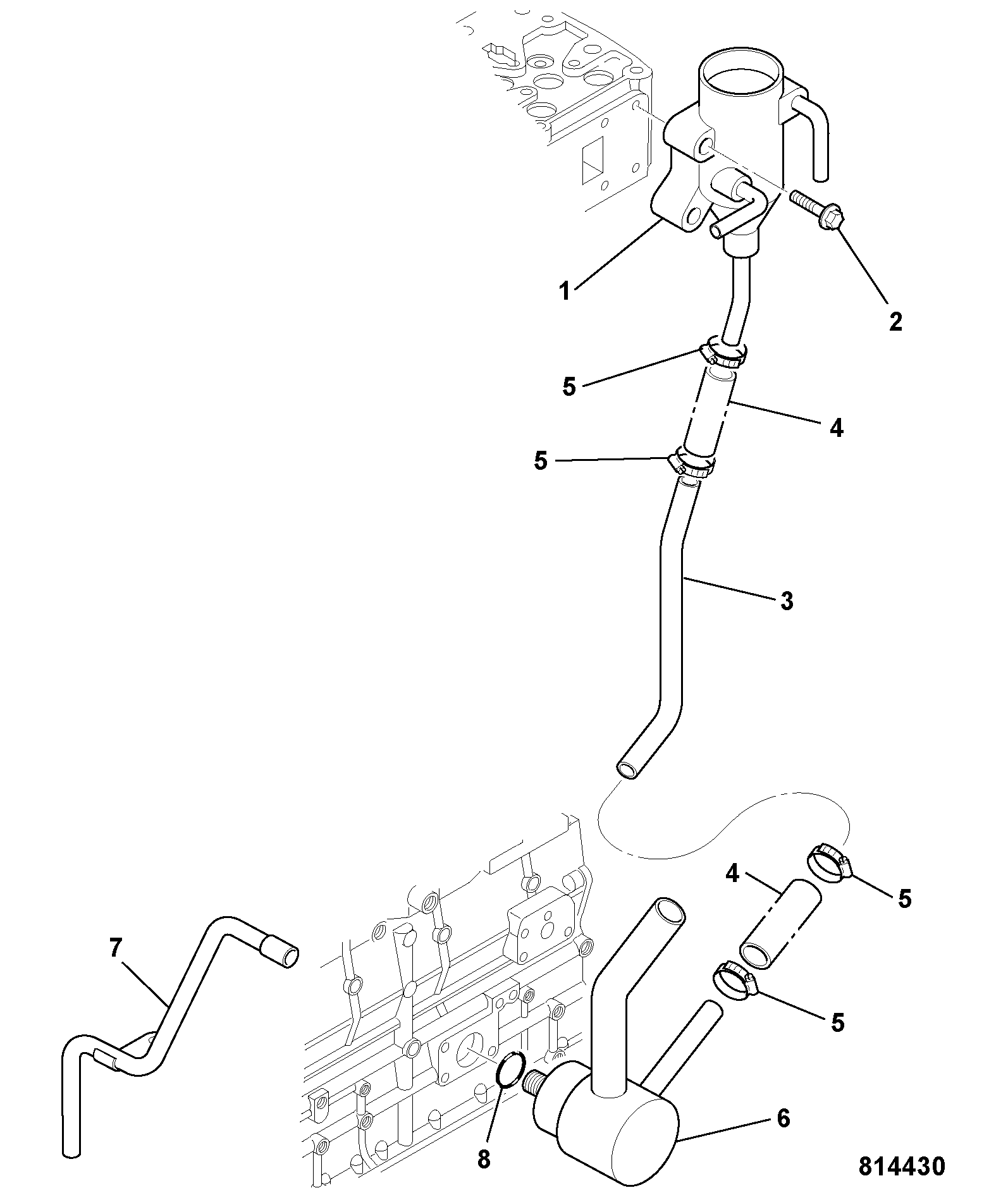 Корпус 02/940192 JCB