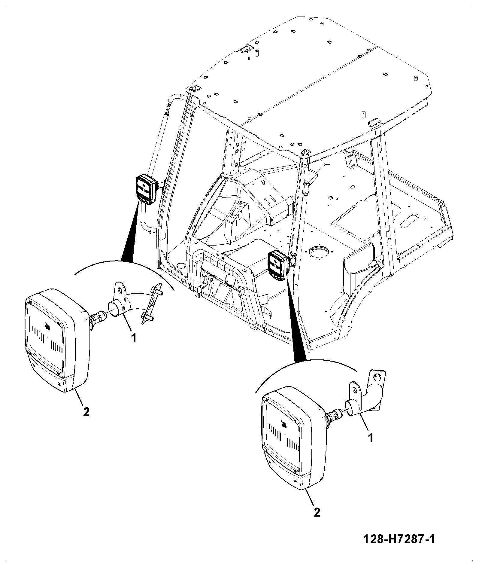 Установка 128/14320 JCB