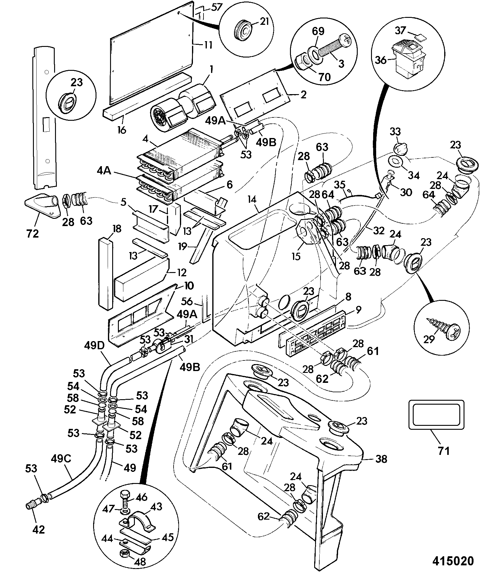 Уплотнение 813/10208 JCB