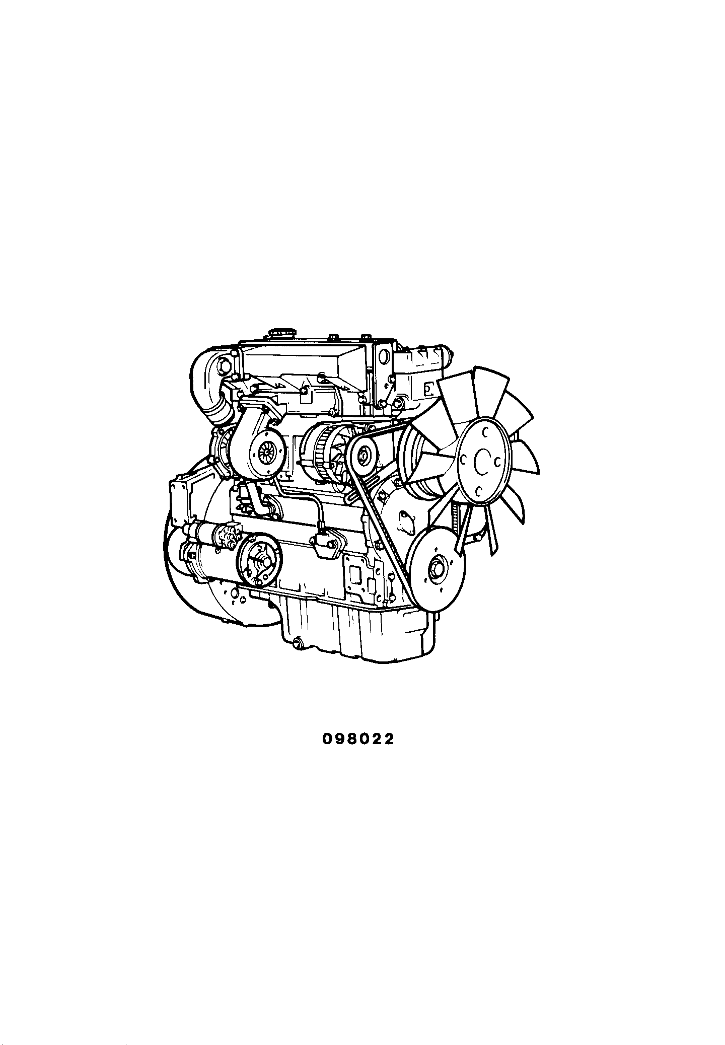 двигатель 01/145177 JCB