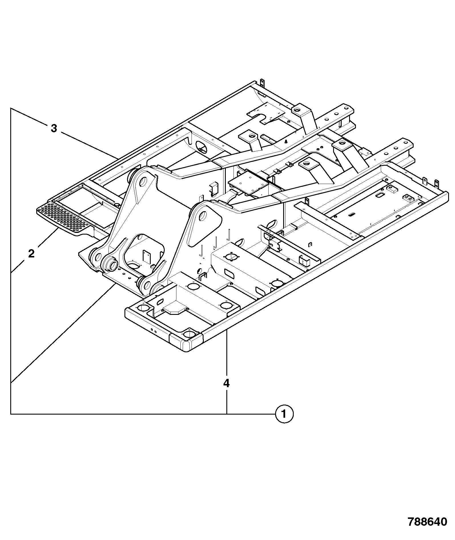 пластина 331/43673 JCB