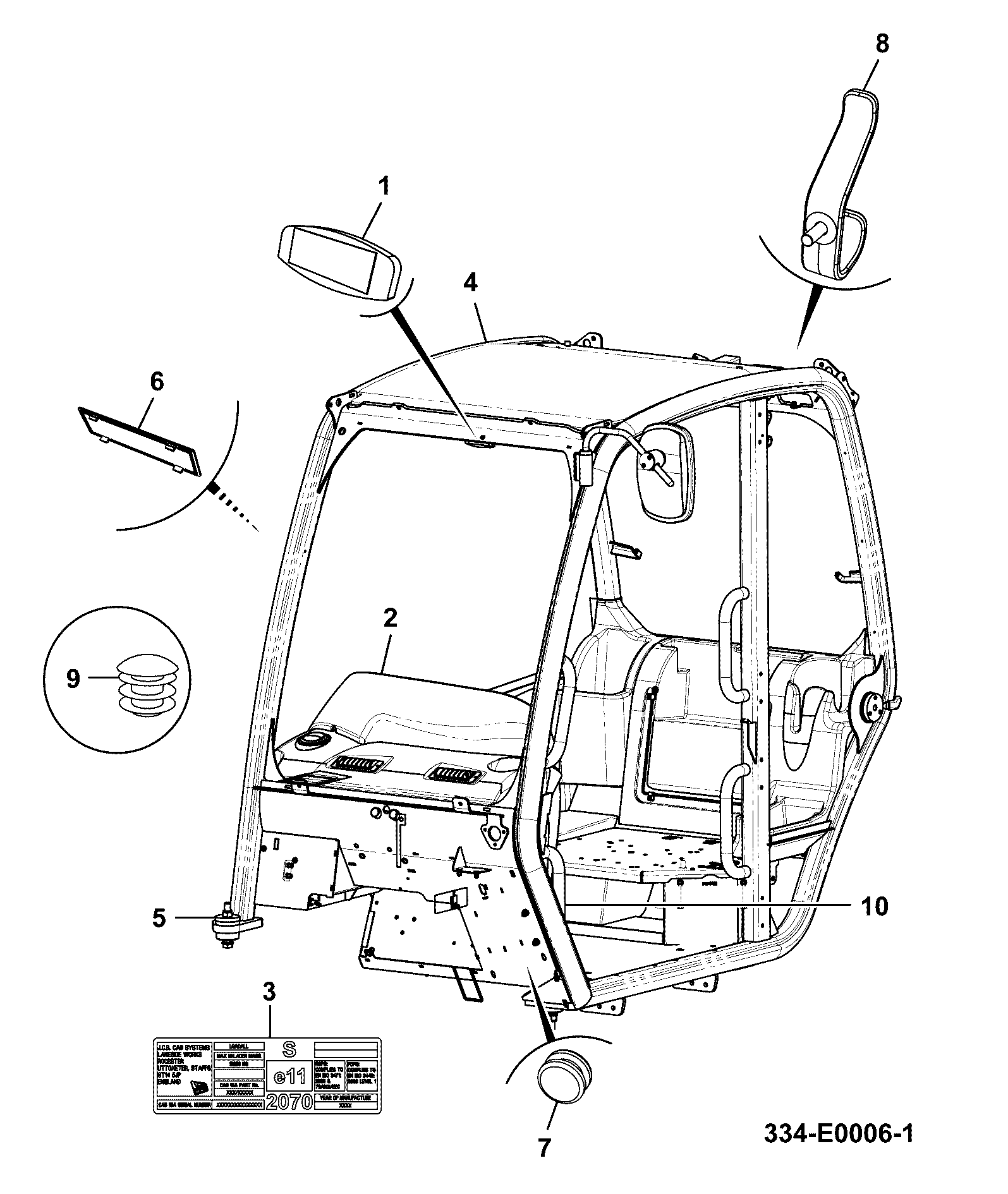 Сборка 345/00720 JCB