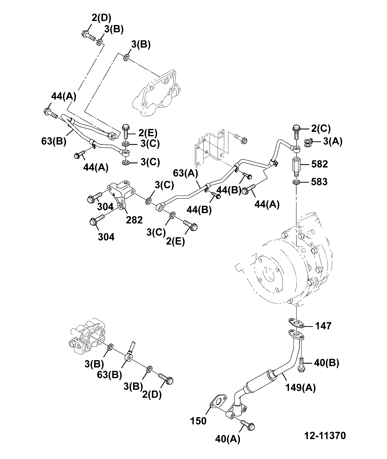 Прокладка 02/801889 JCB