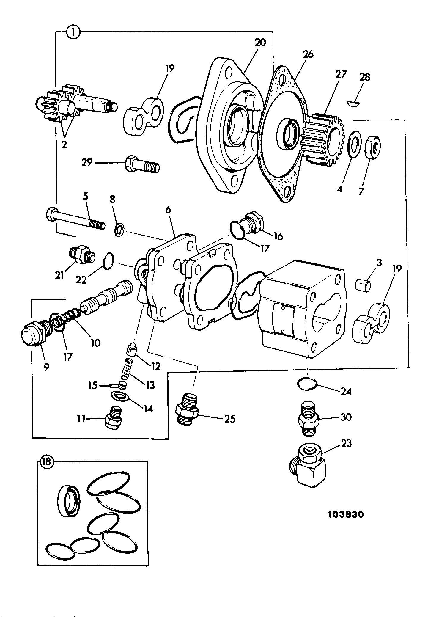 Прокладка 116/00170 JCB