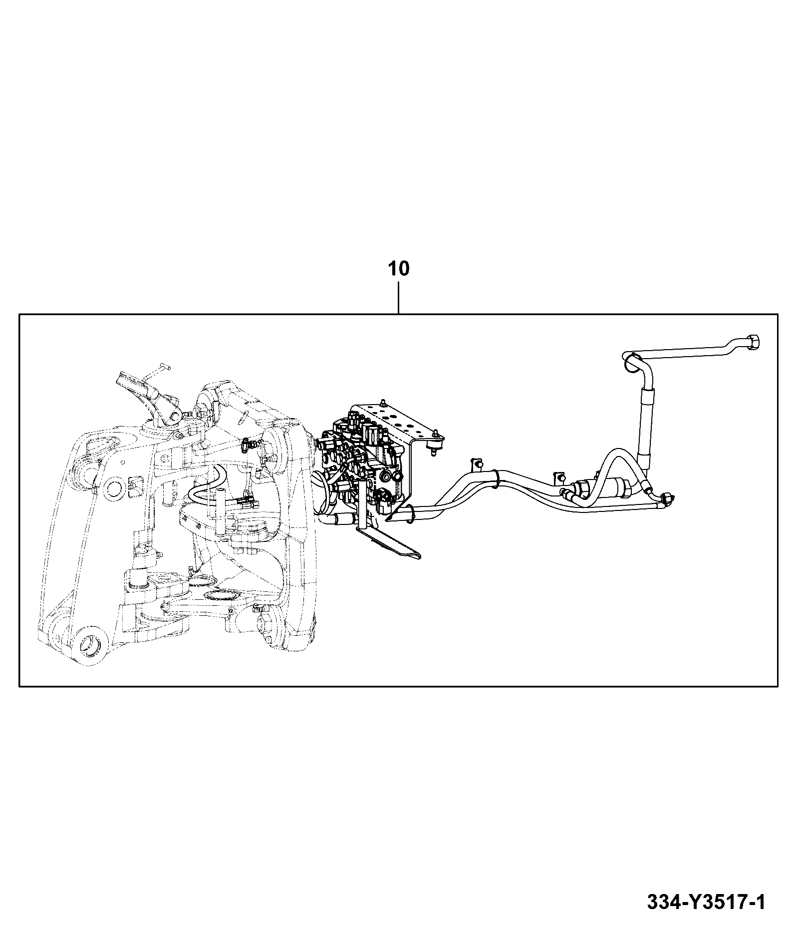 Клапан 334/Y3519 JCB