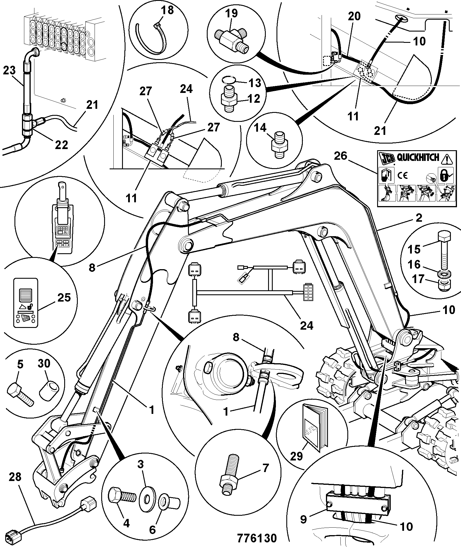 блок 331/24355 JCB