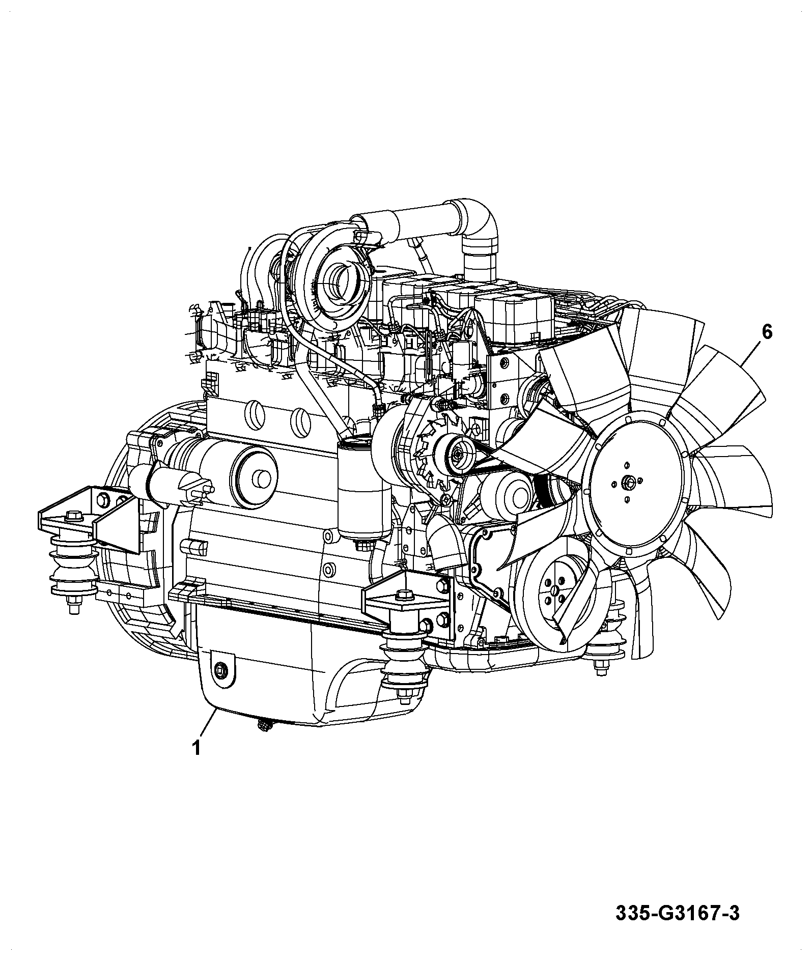 Вентилятор 30/926121 JCB