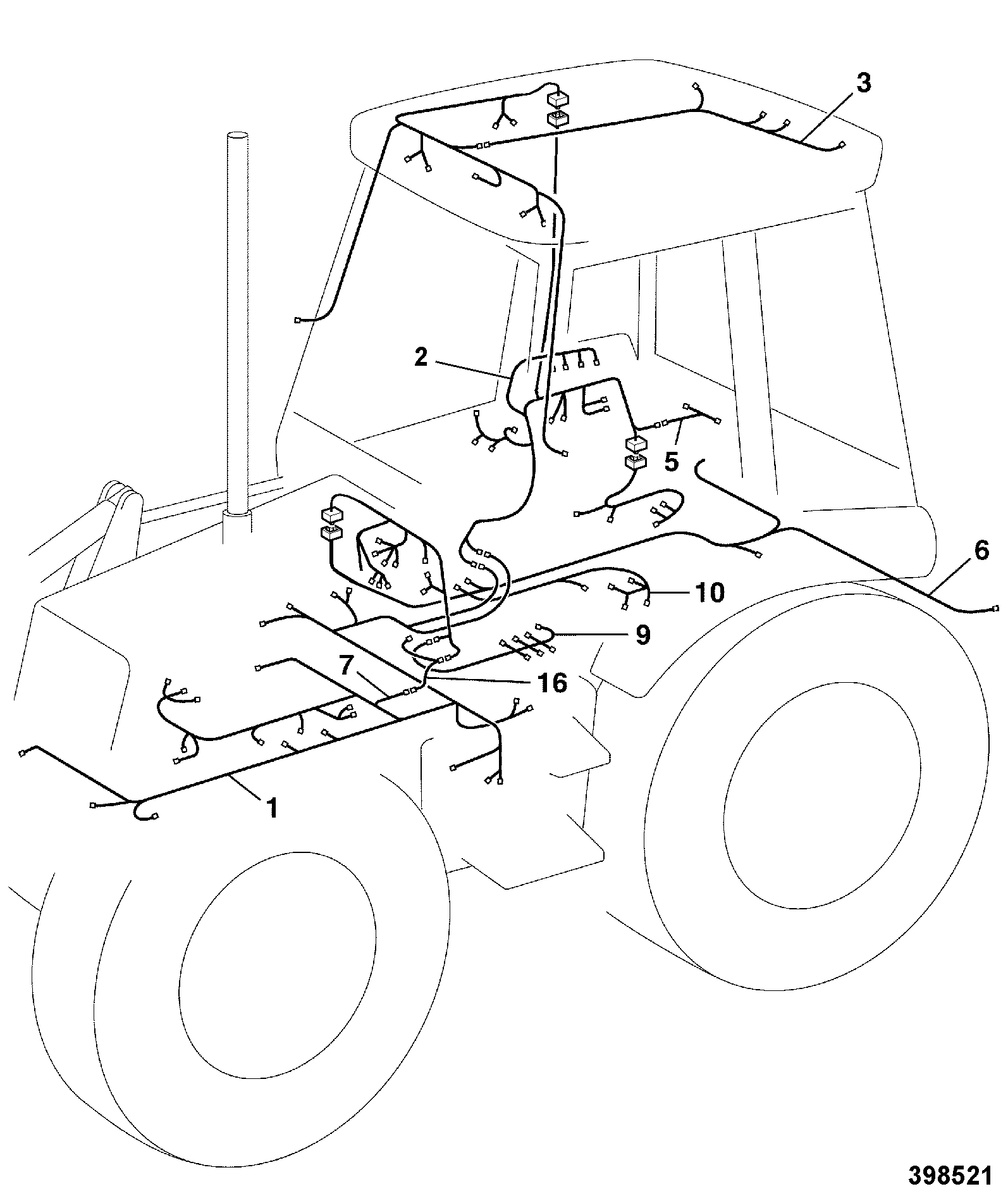 Пробка 716/15400 JCB