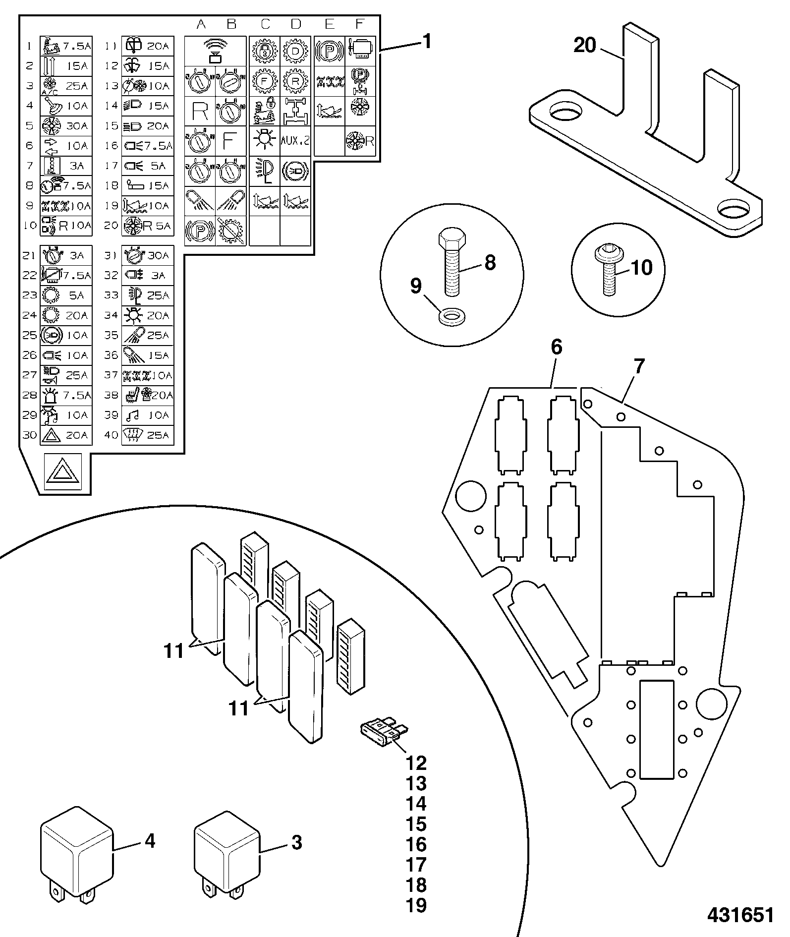 Наклейка 817/20507 JCB