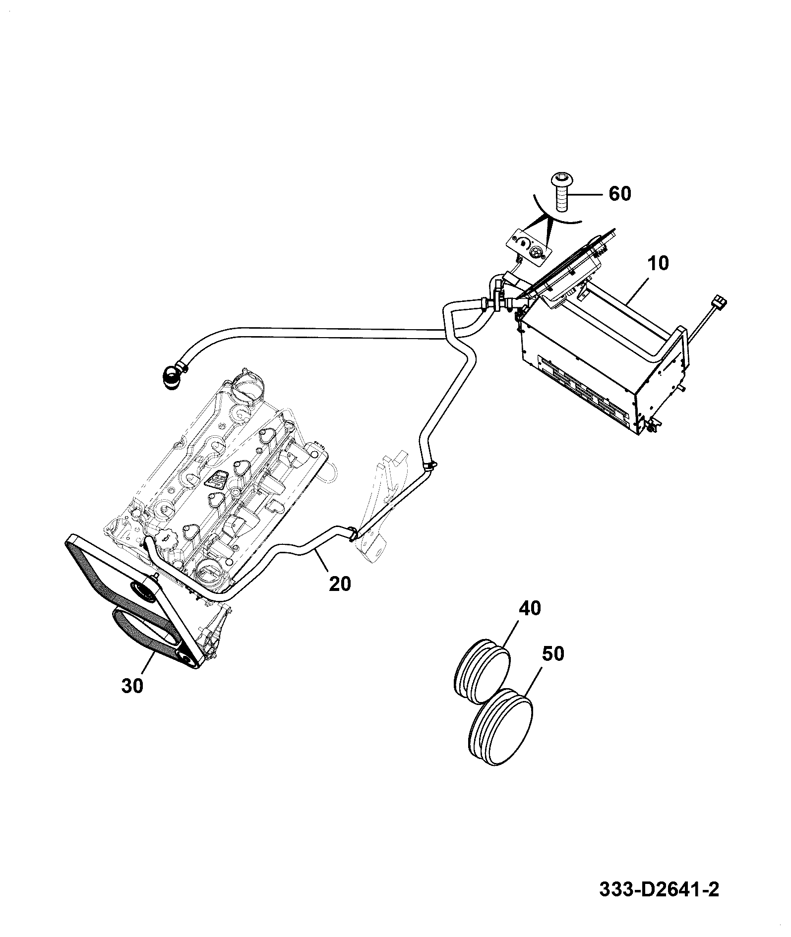 Отопитель 332/C0256 JCB