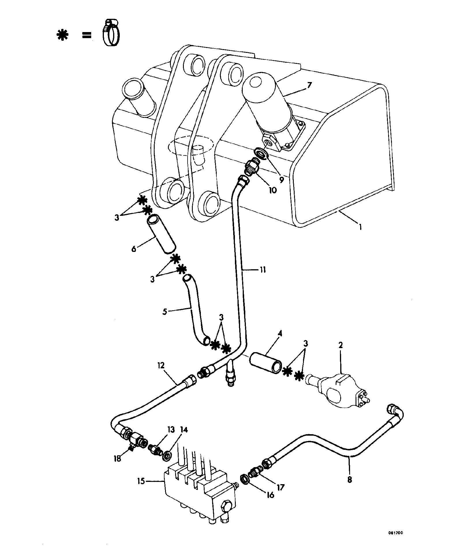 Пробка G8/3 JCB