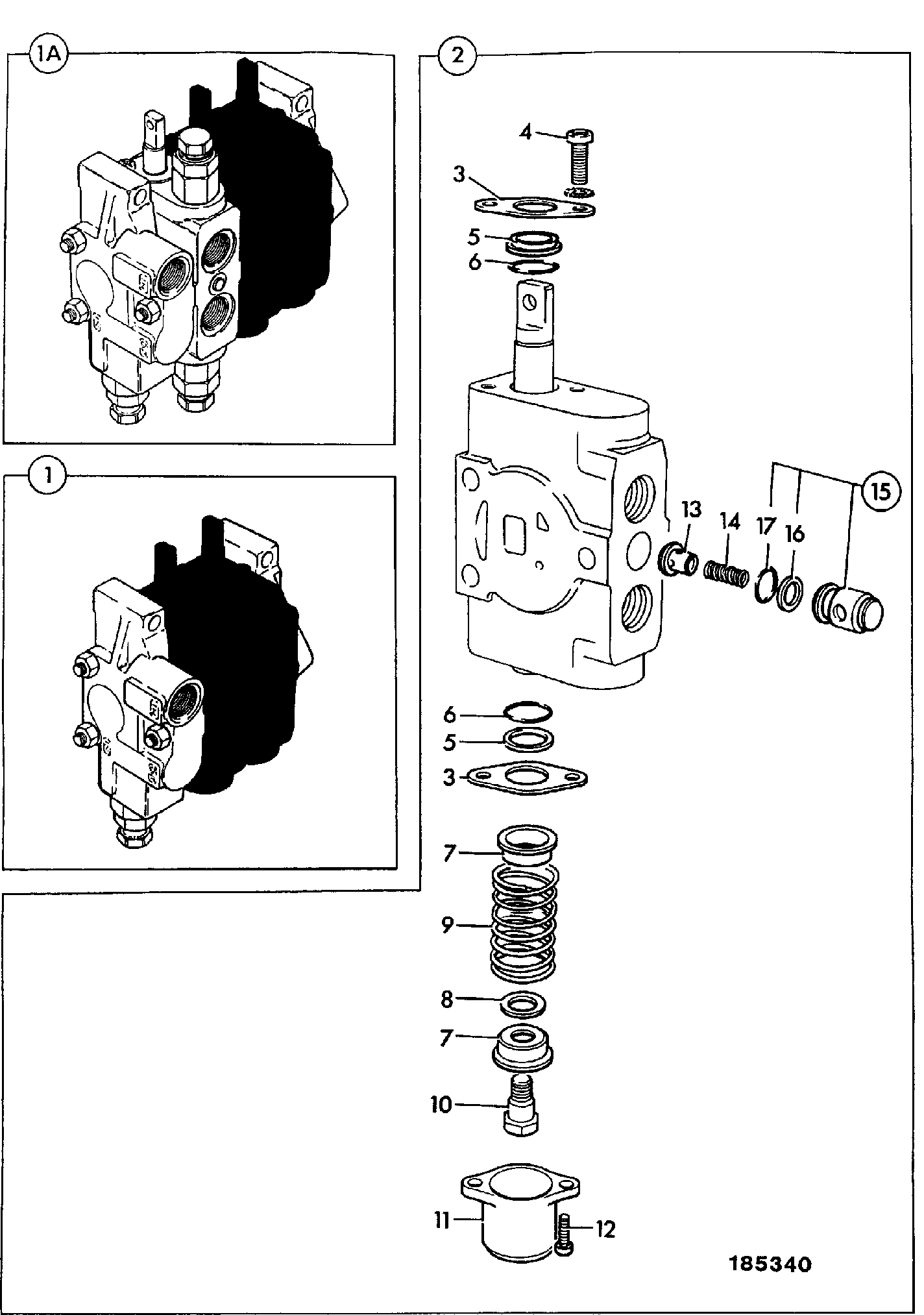 Клапан 25/401100 JCB