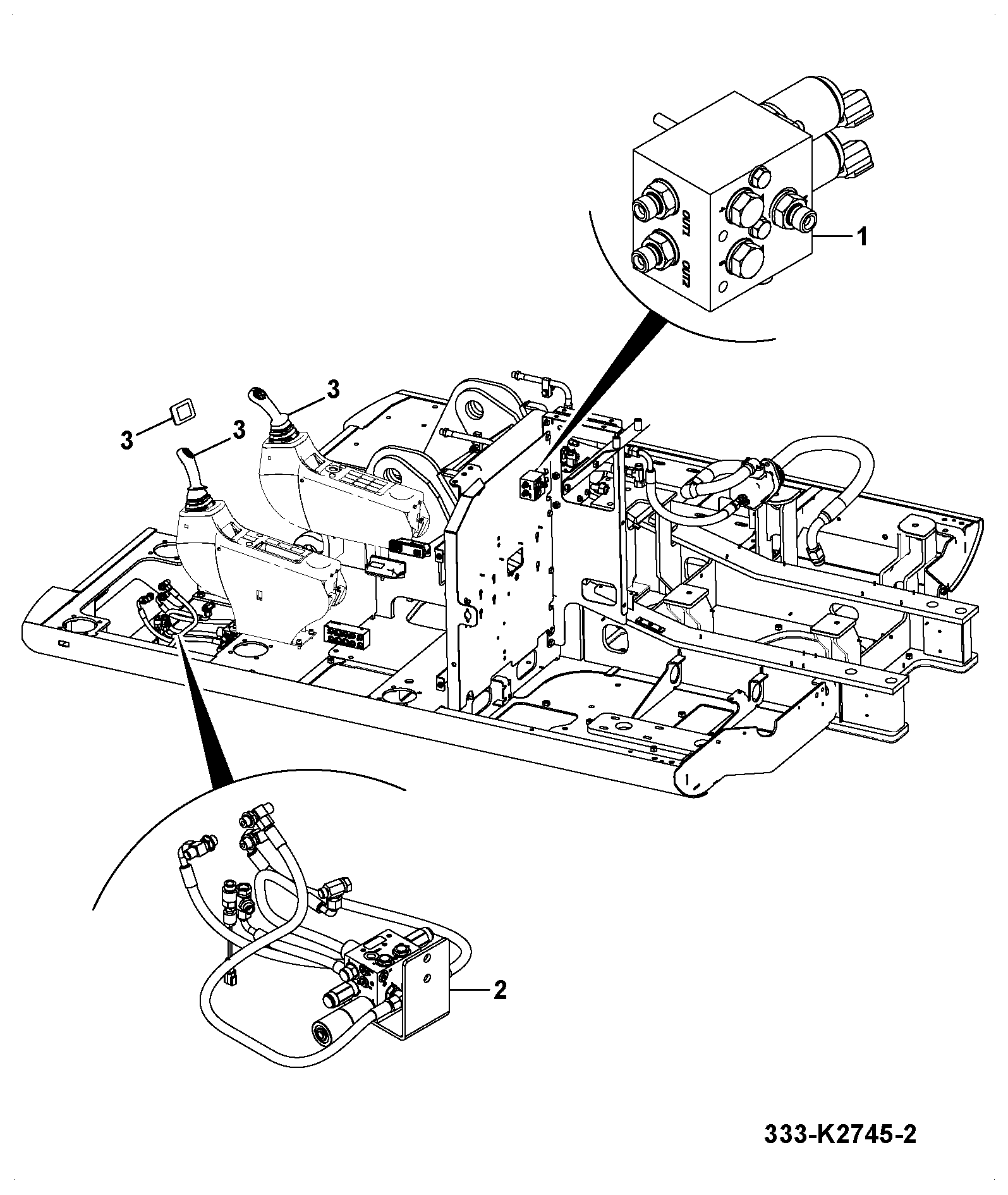 Комплект 334/J2284 JCB