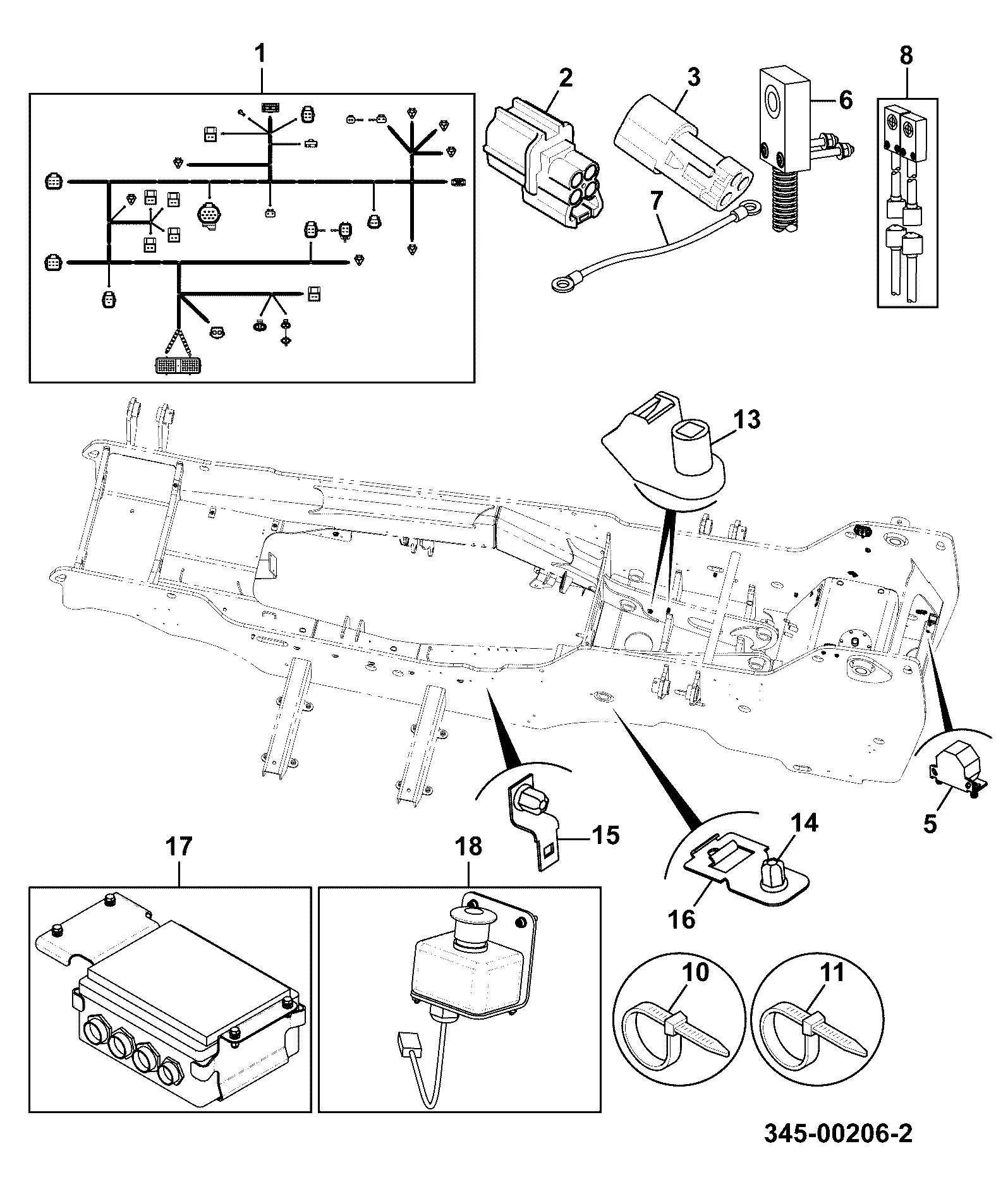 Выключатель 160/13713 JCB