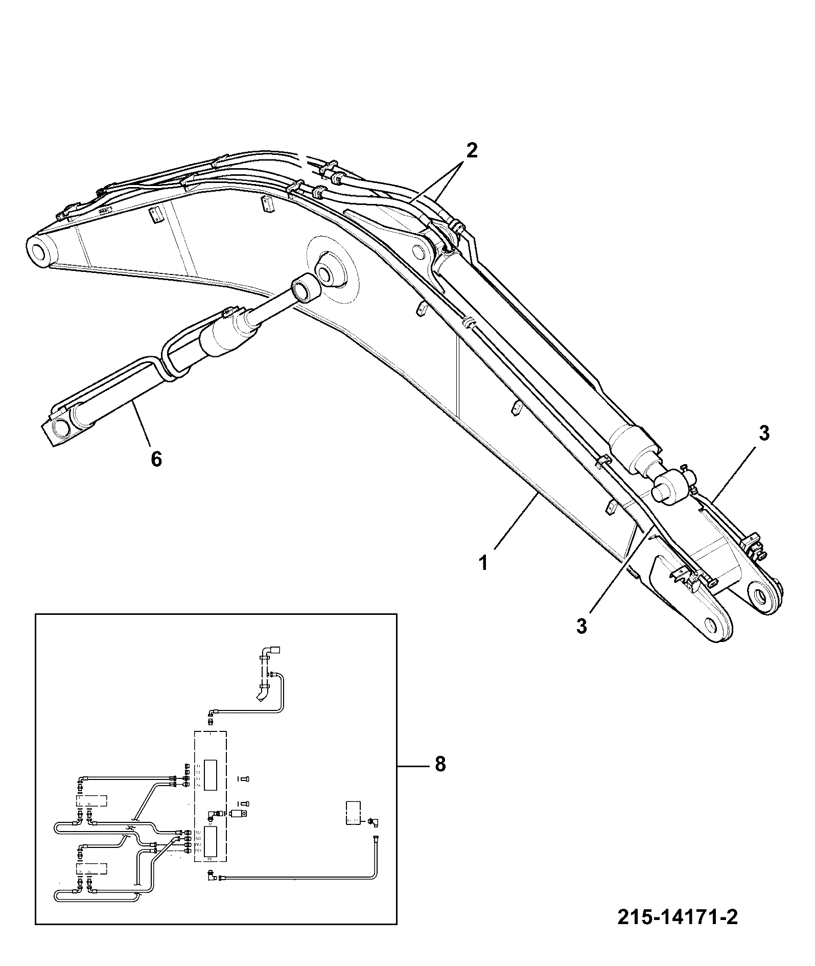 Контур 215/12282 JCB