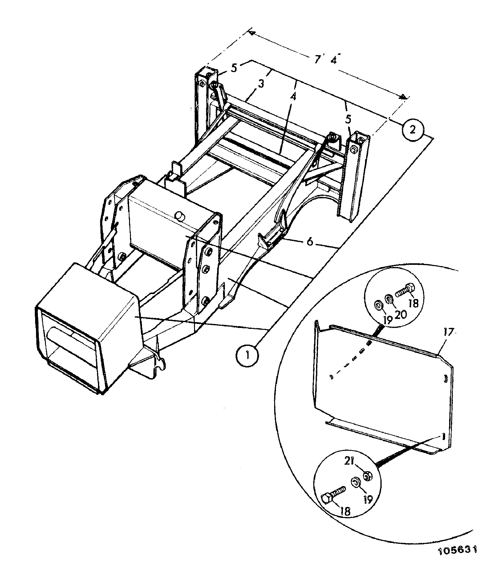 Пластина 124/43100 JCB