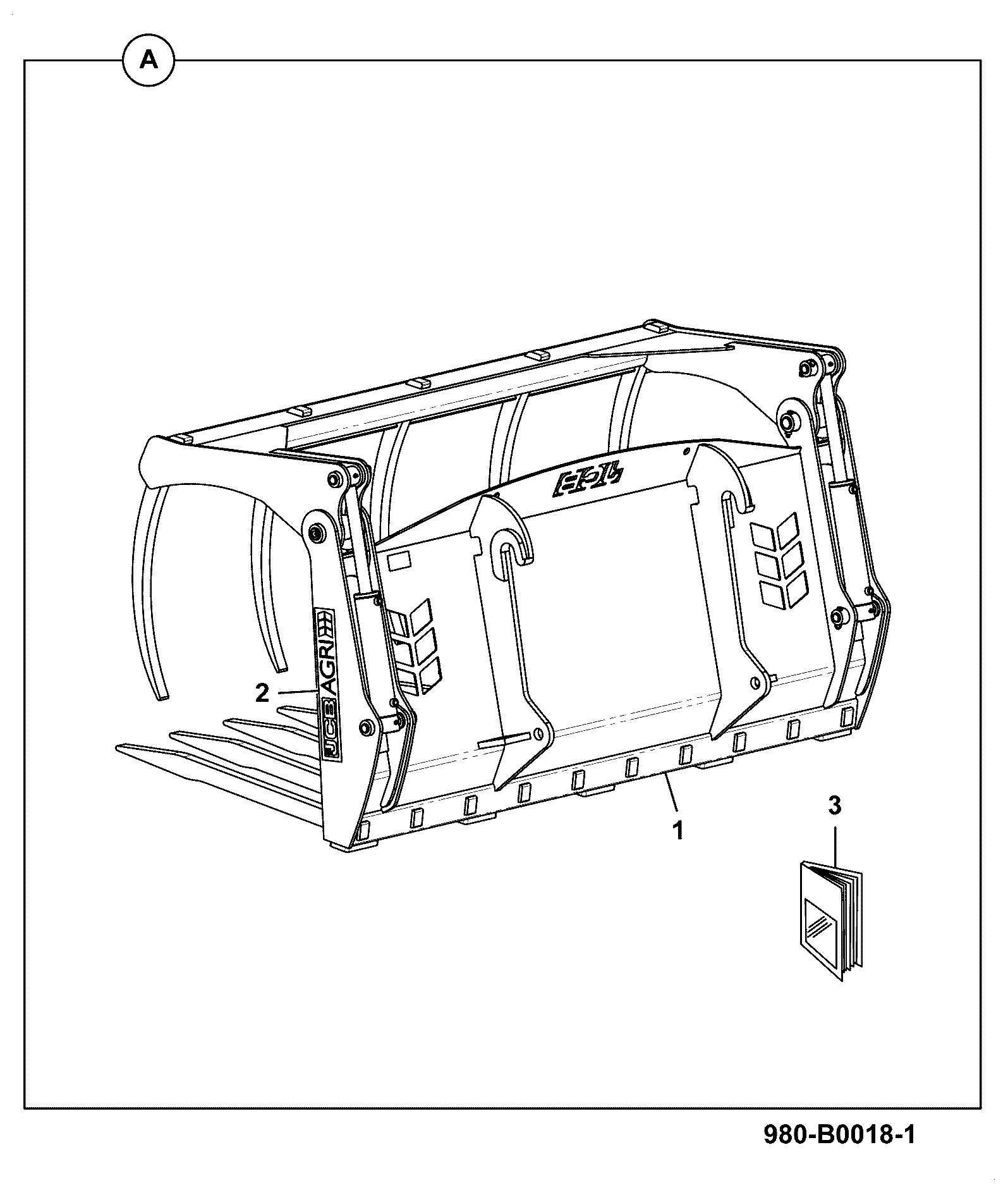 Сборка 980/B0018 JCB
