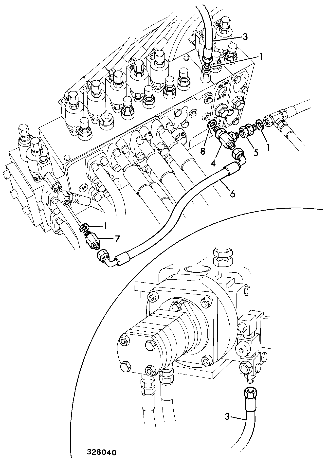 Шланг JRJ0300 JCB