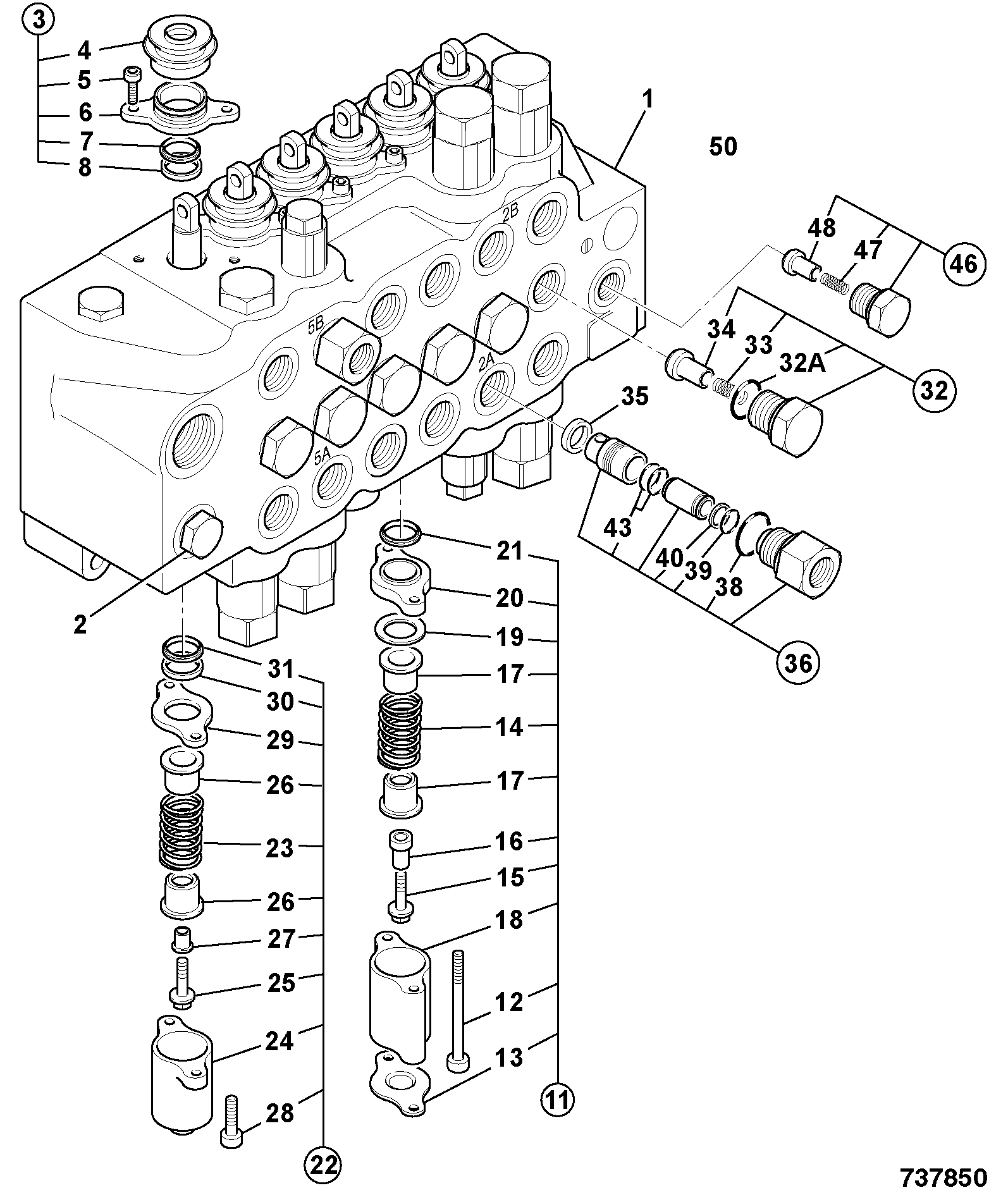 Клапан 25/223013 JCB