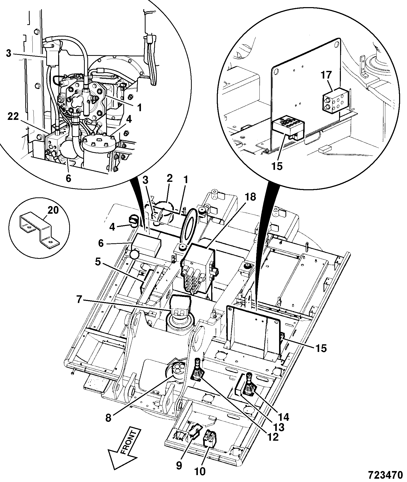 Пластина 331/39358 JCB