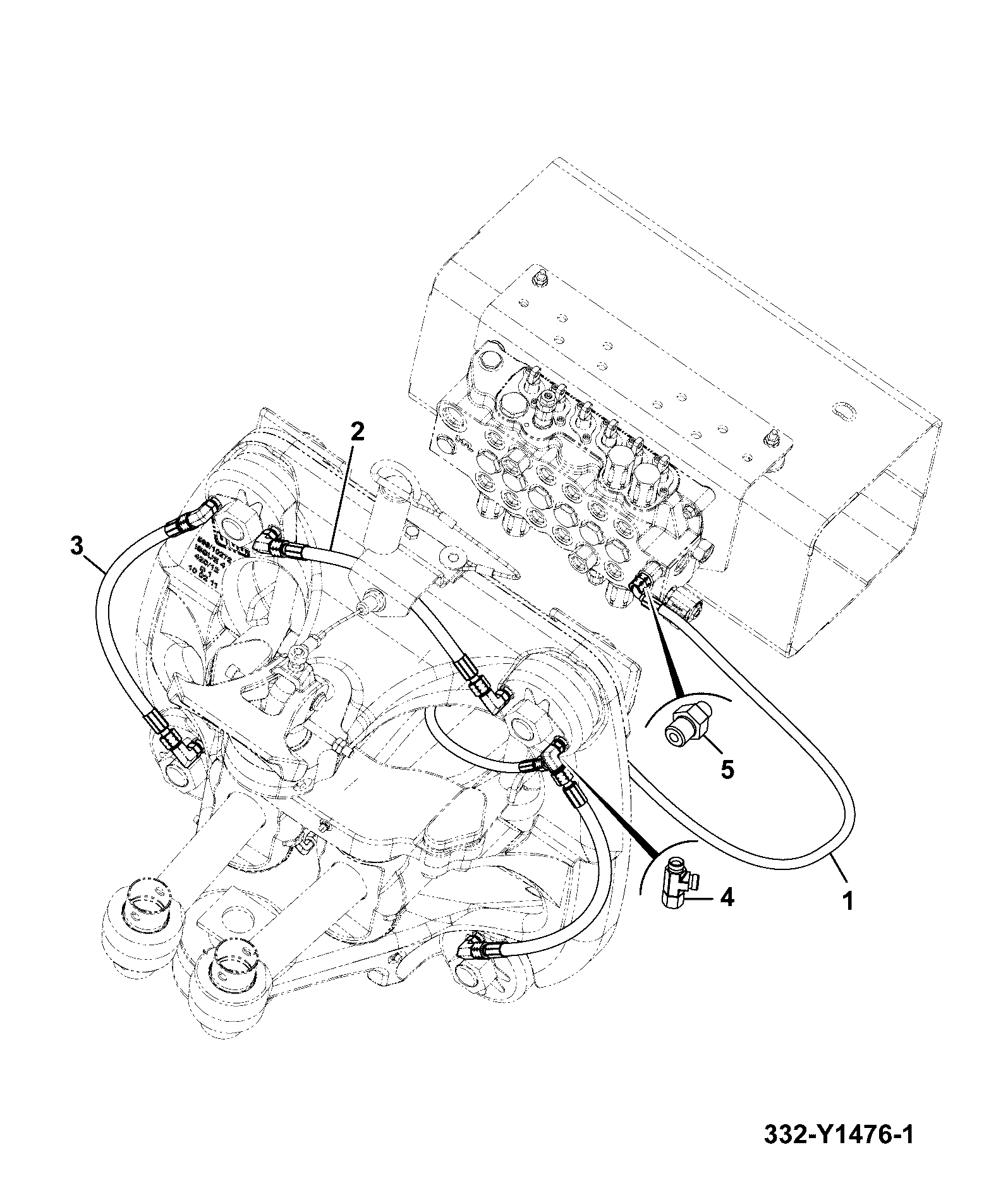 Шланг 40/301773 JCB