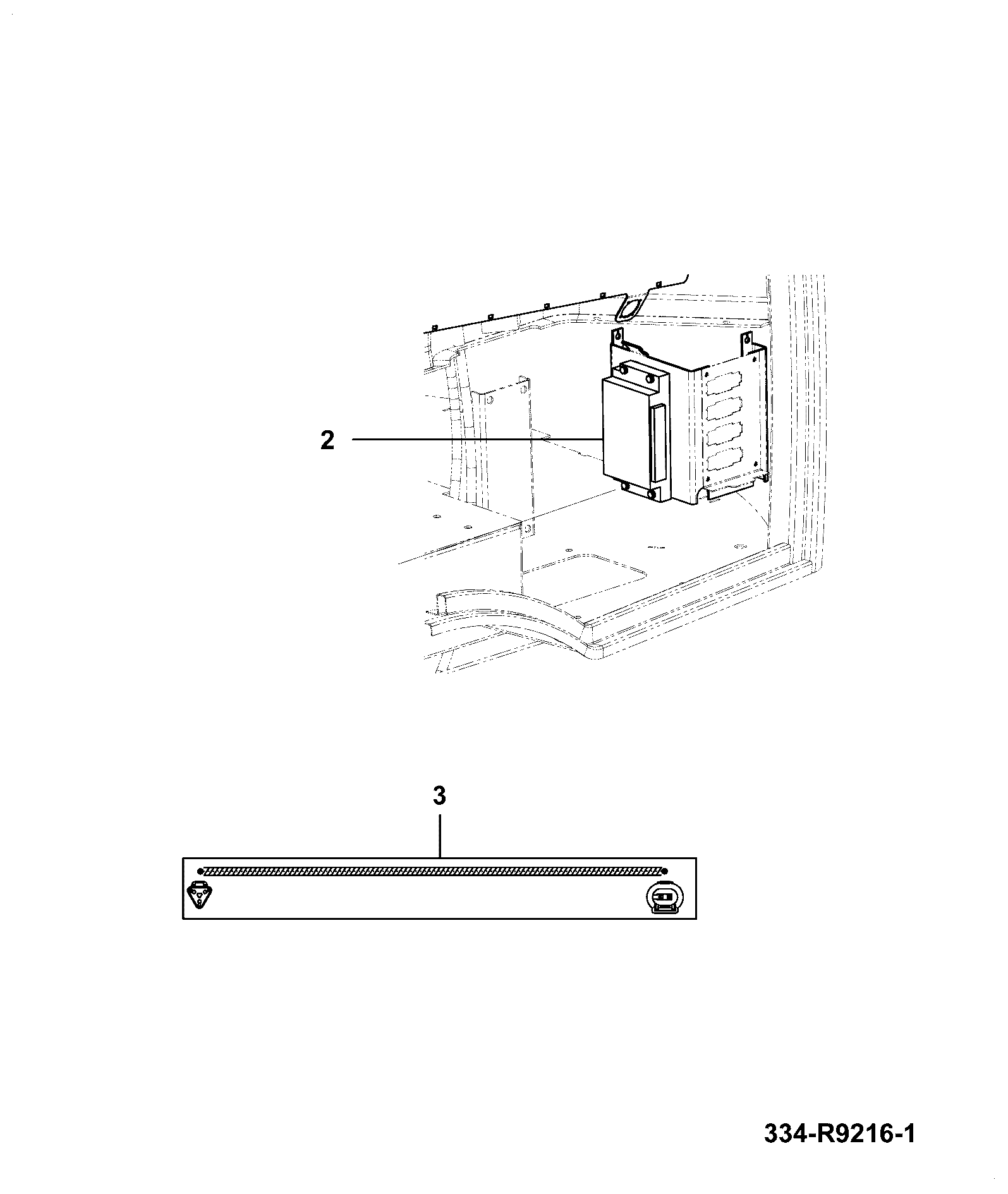 Комплект 334/R5968 JCB