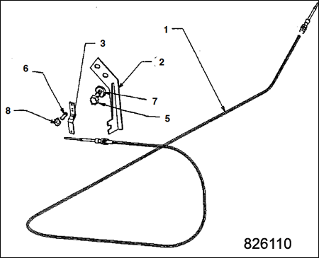 Кабель 229/01200 JCB