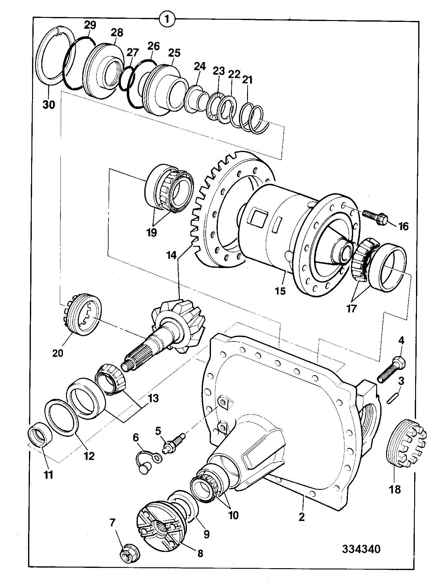 Корпус 454/30140 JCB
