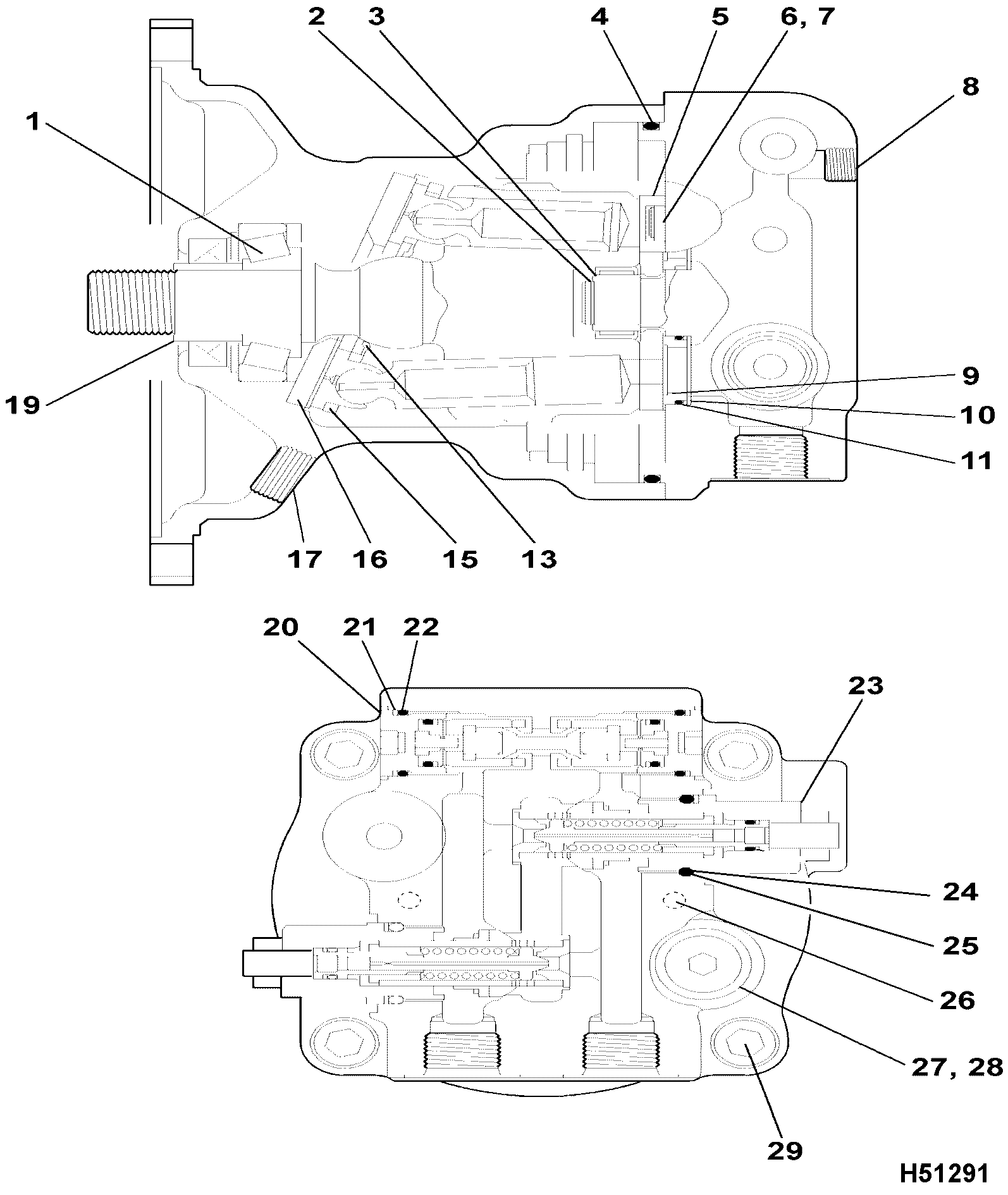 Клапан 20/950415 JCB