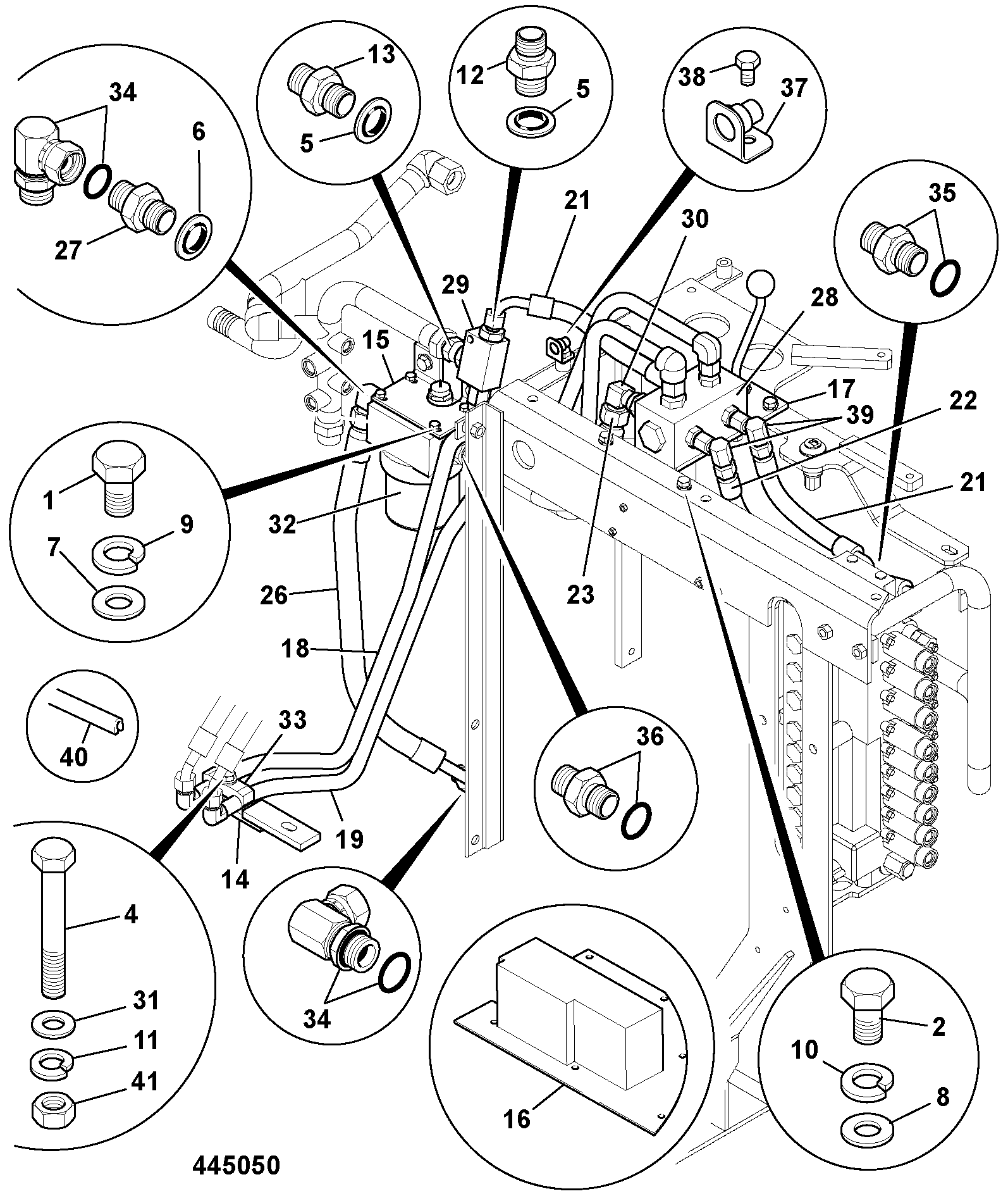 крышка 331/24184 JCB