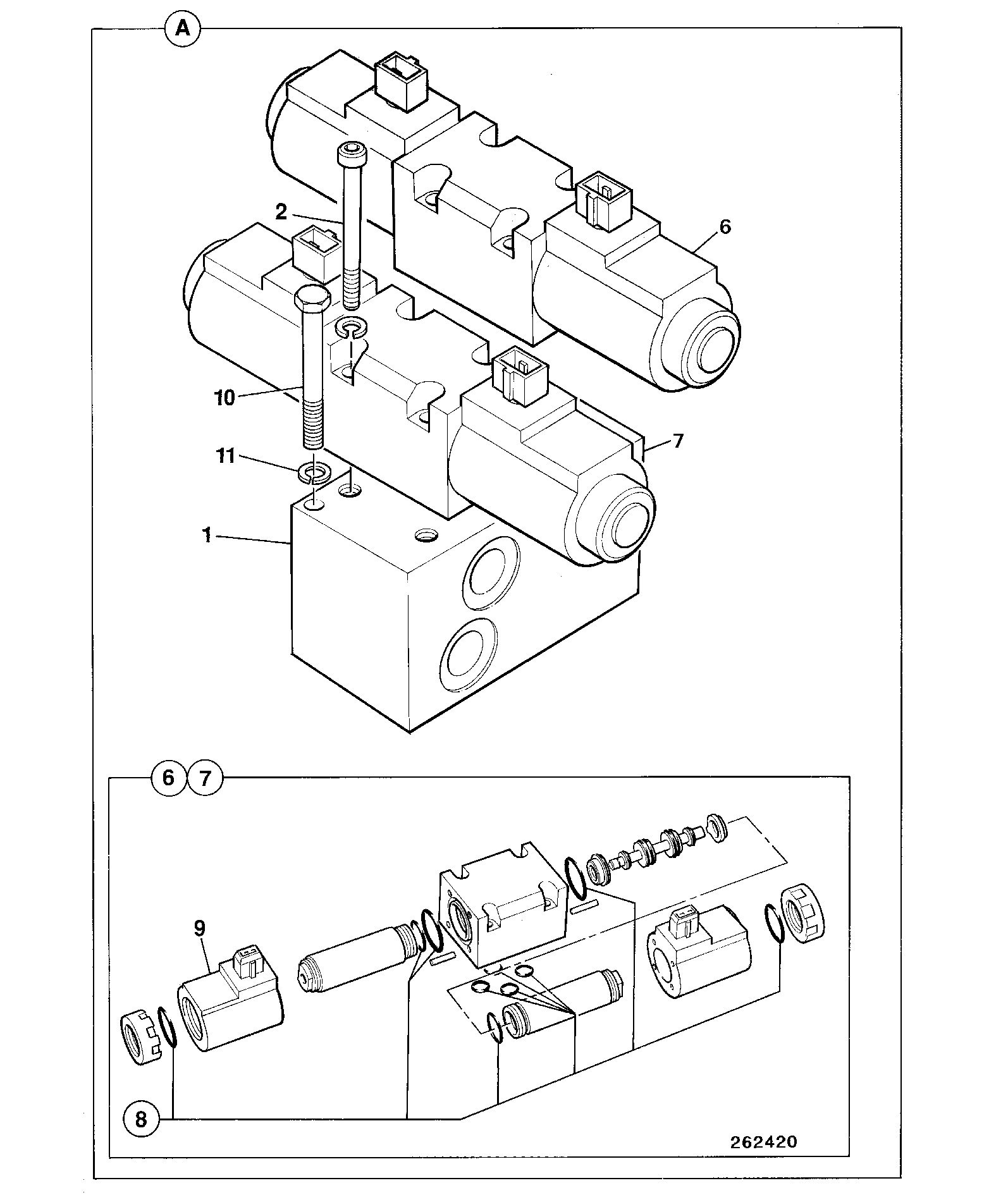 Клапан 126/01538 JCB