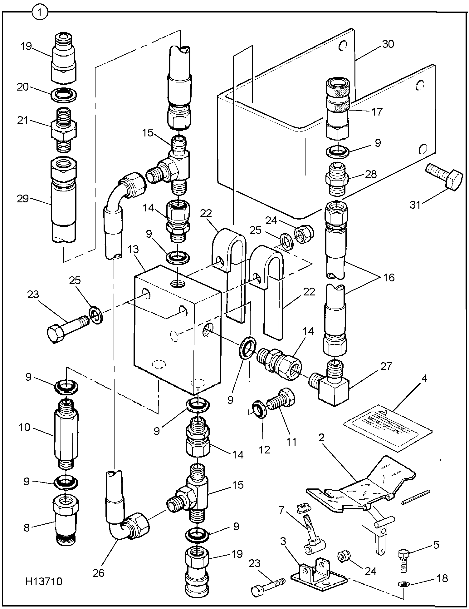 Комплект 232/82500 JCB