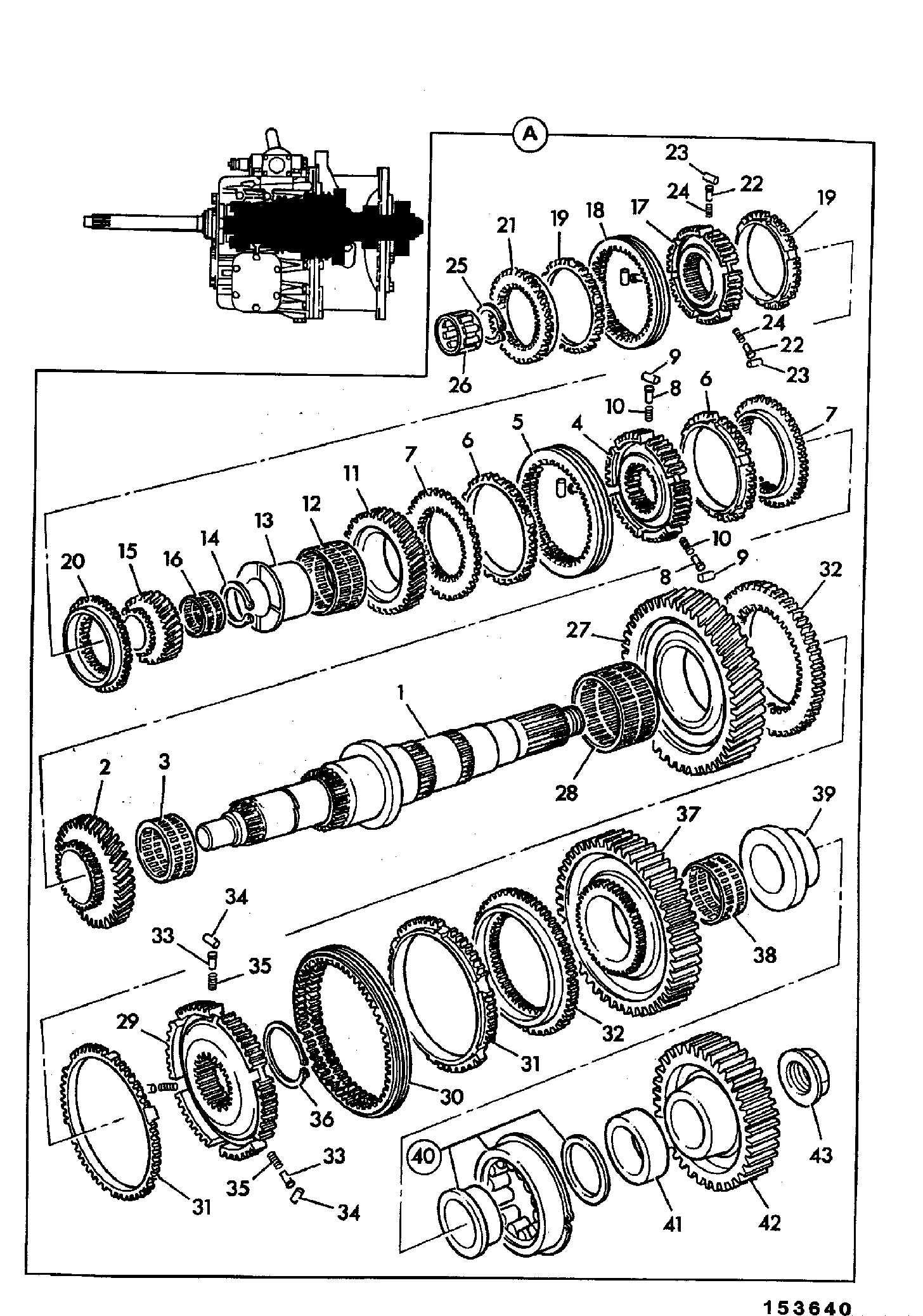 Кольцо 454/43760 JCB