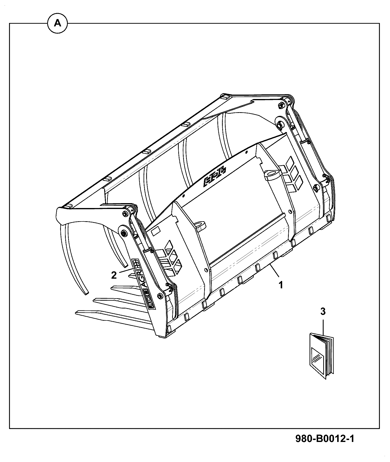 Сборка 980/B0012 JCB