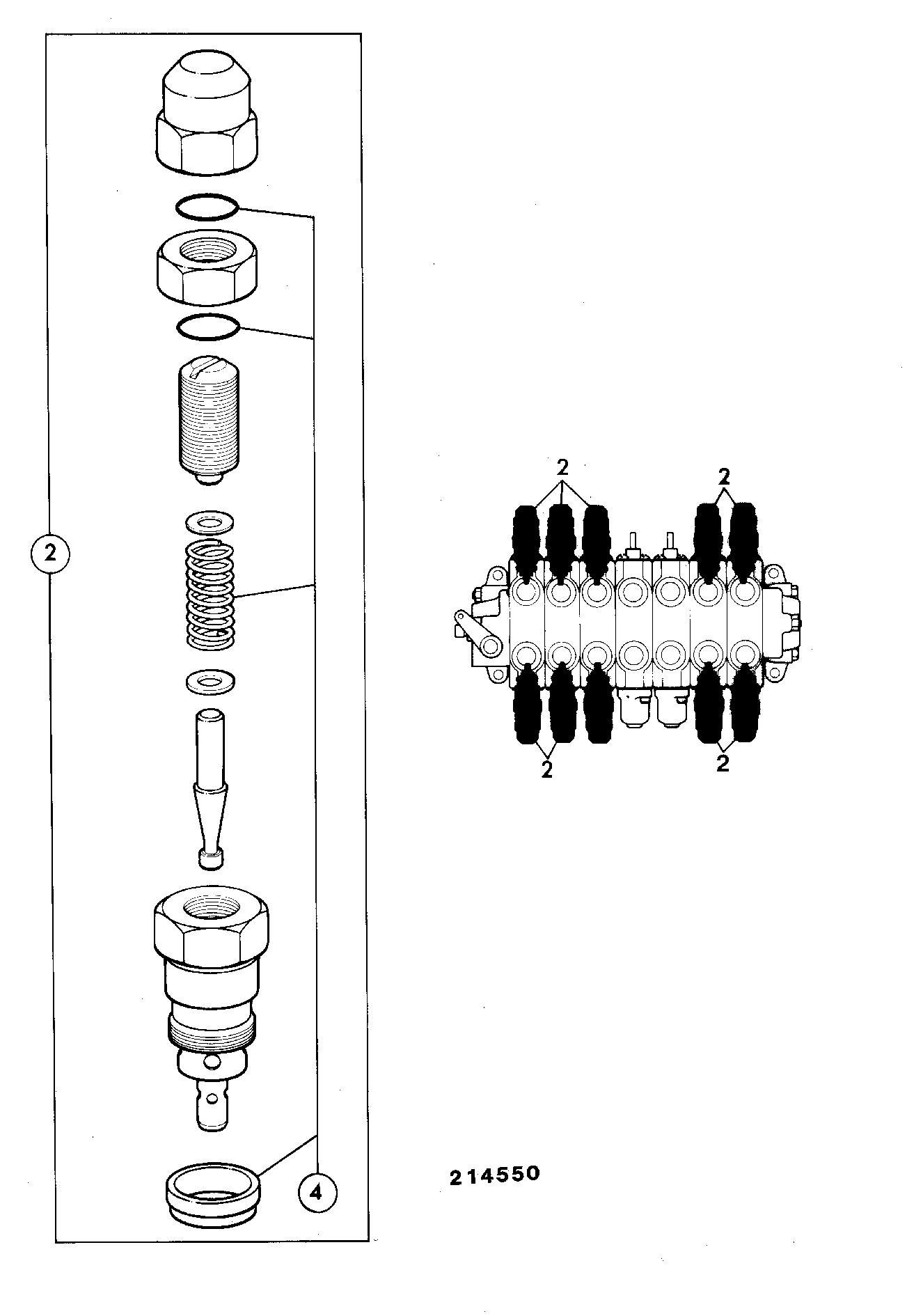 Клапан 332/G0313 JCB