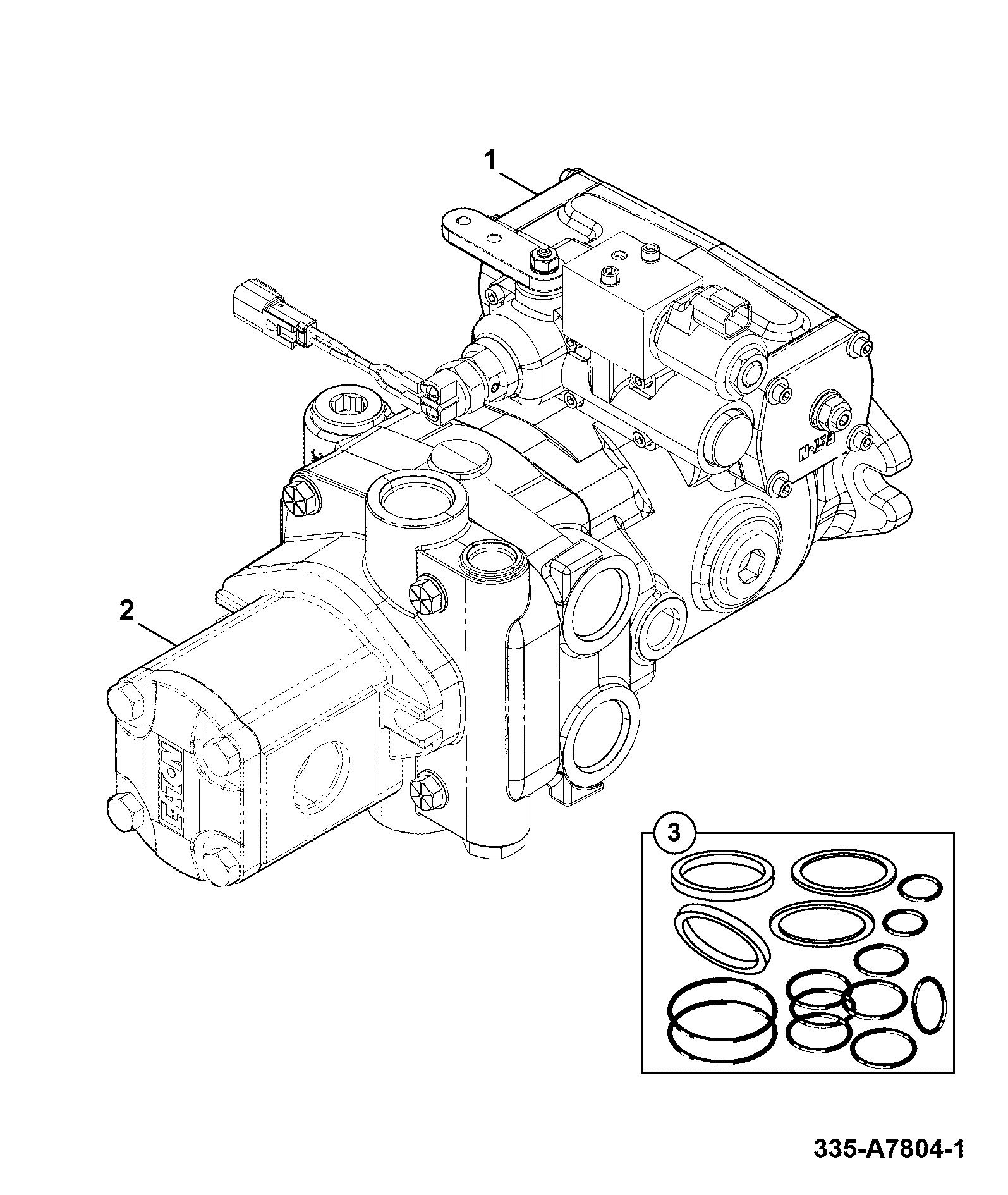 Насос 333/L2473 JCB
