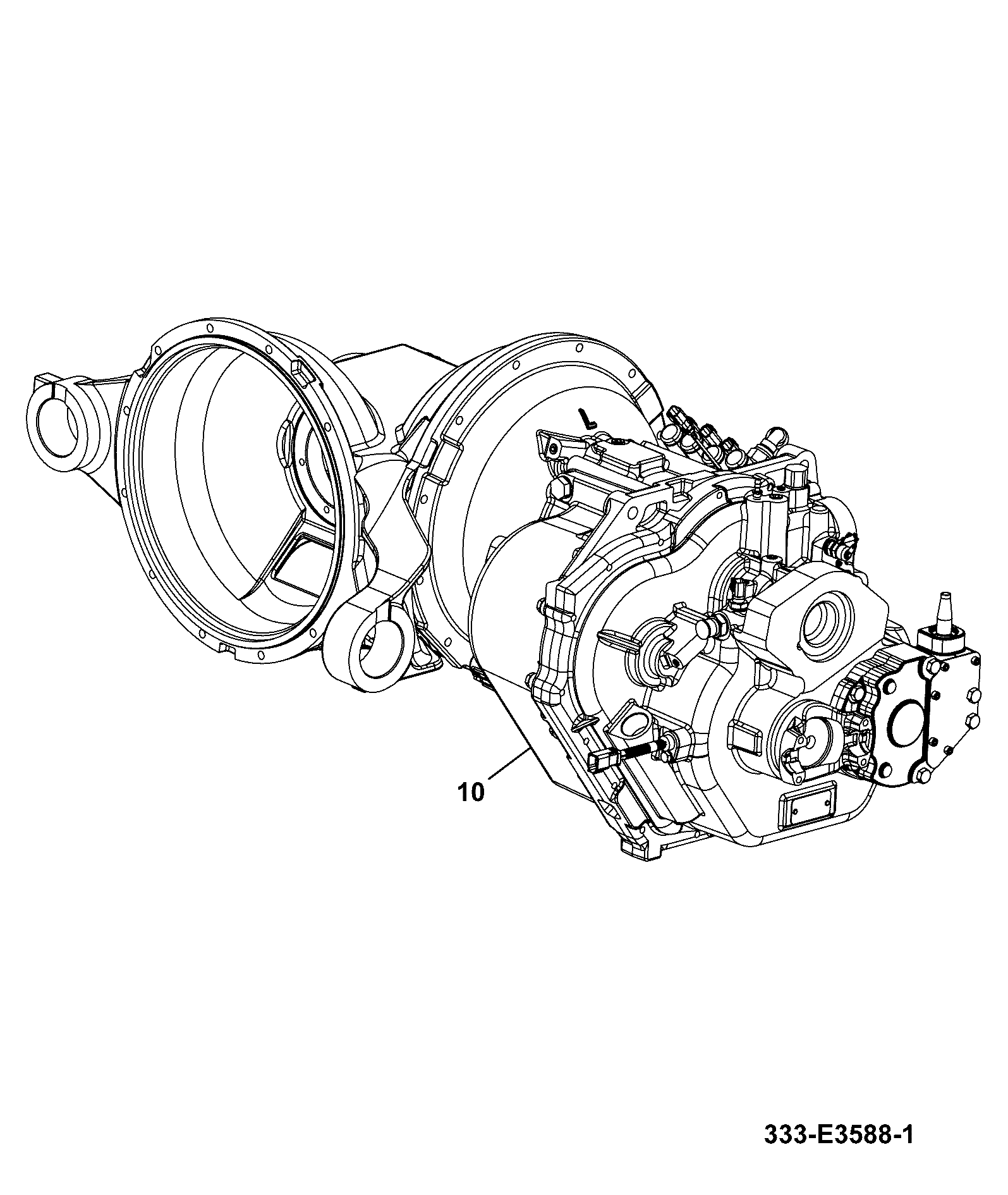 Трансмиссия 455/M0110 JCB