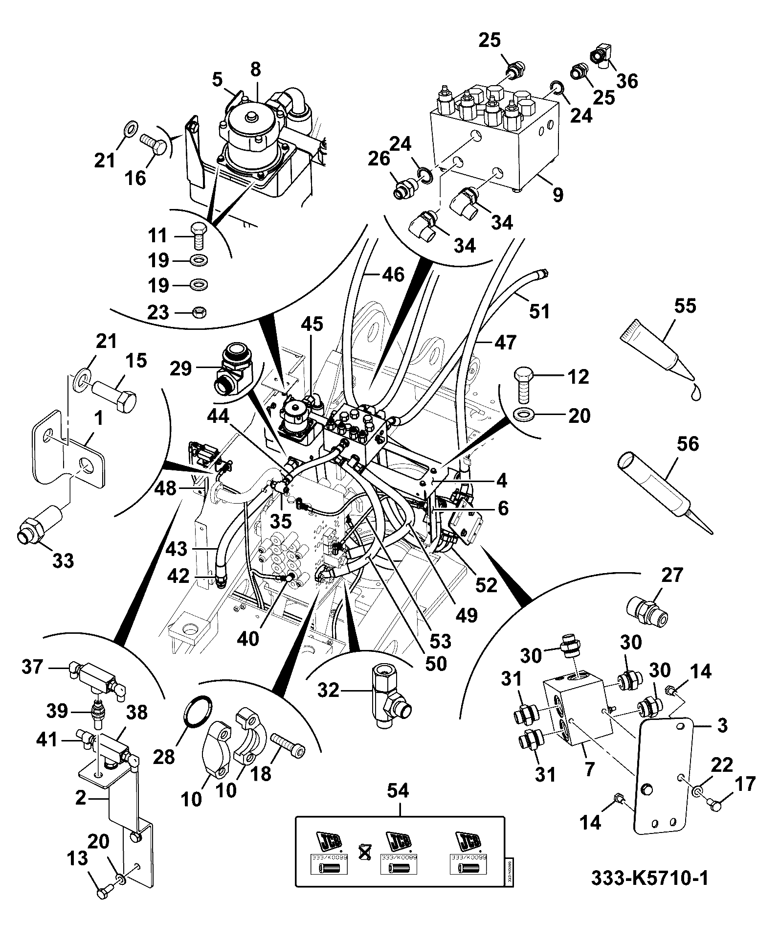 Шланг 627/10359 JCB