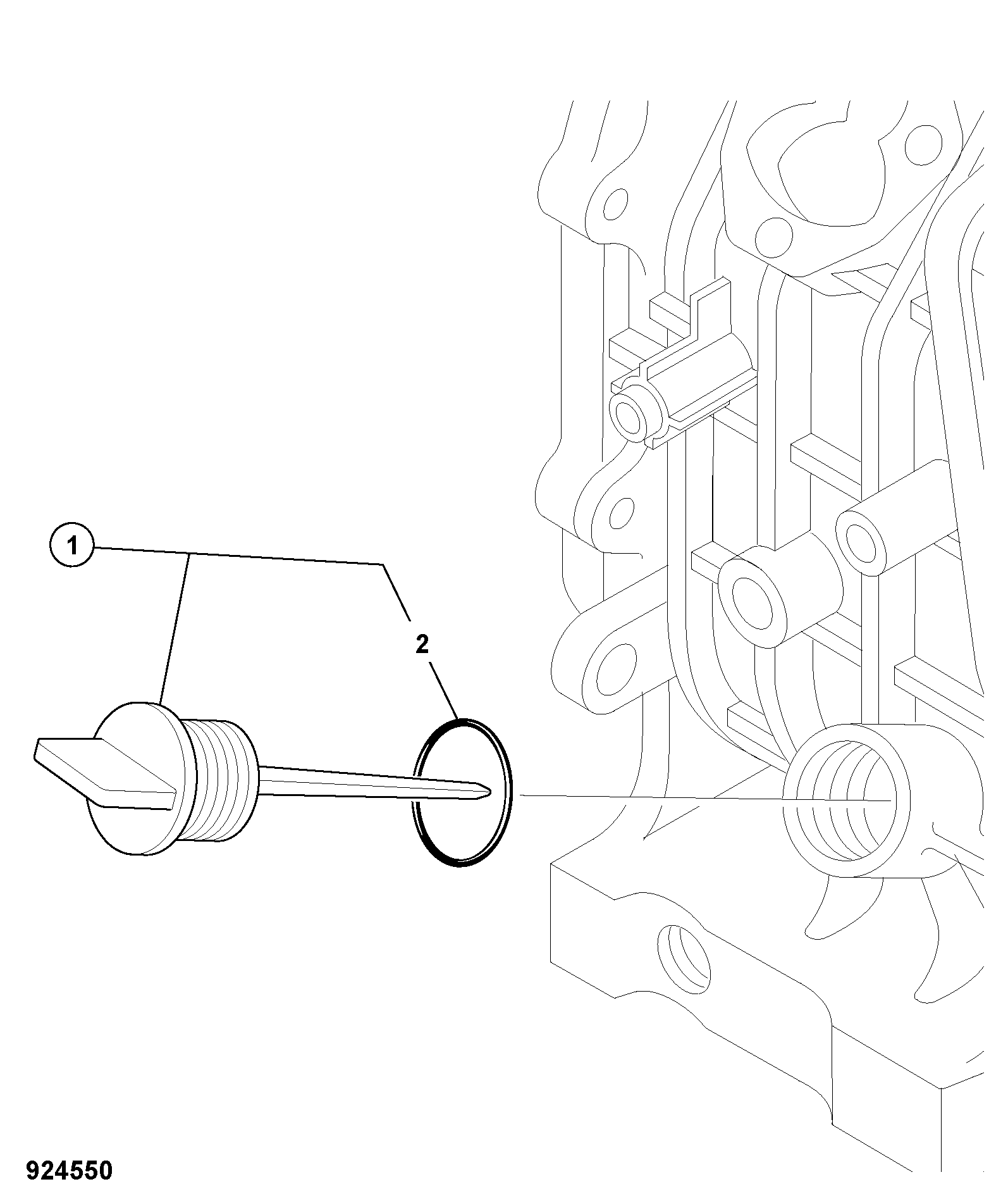 Щуп 02/610361 JCB