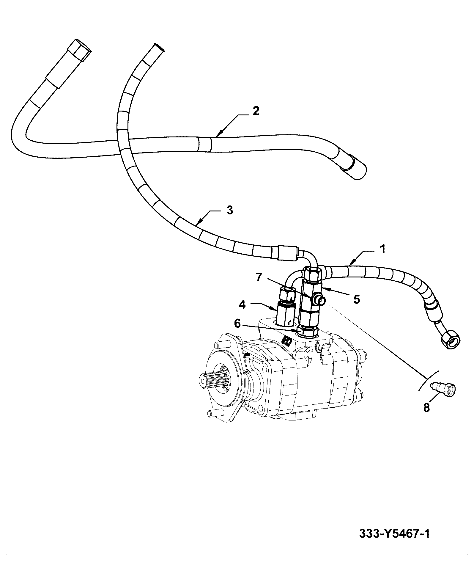 Переходник 40/303974 JCB