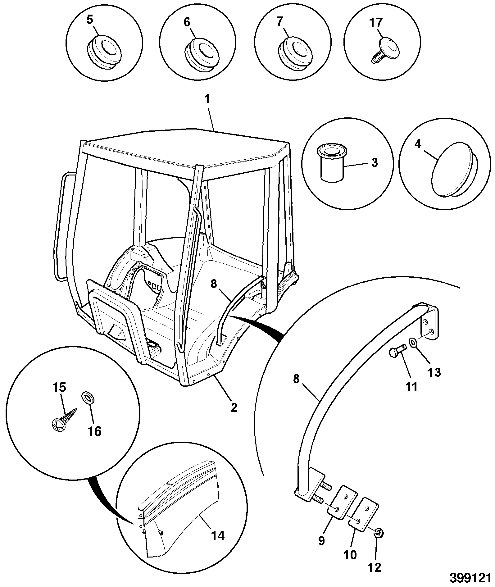 пластина 331/34377 JCB