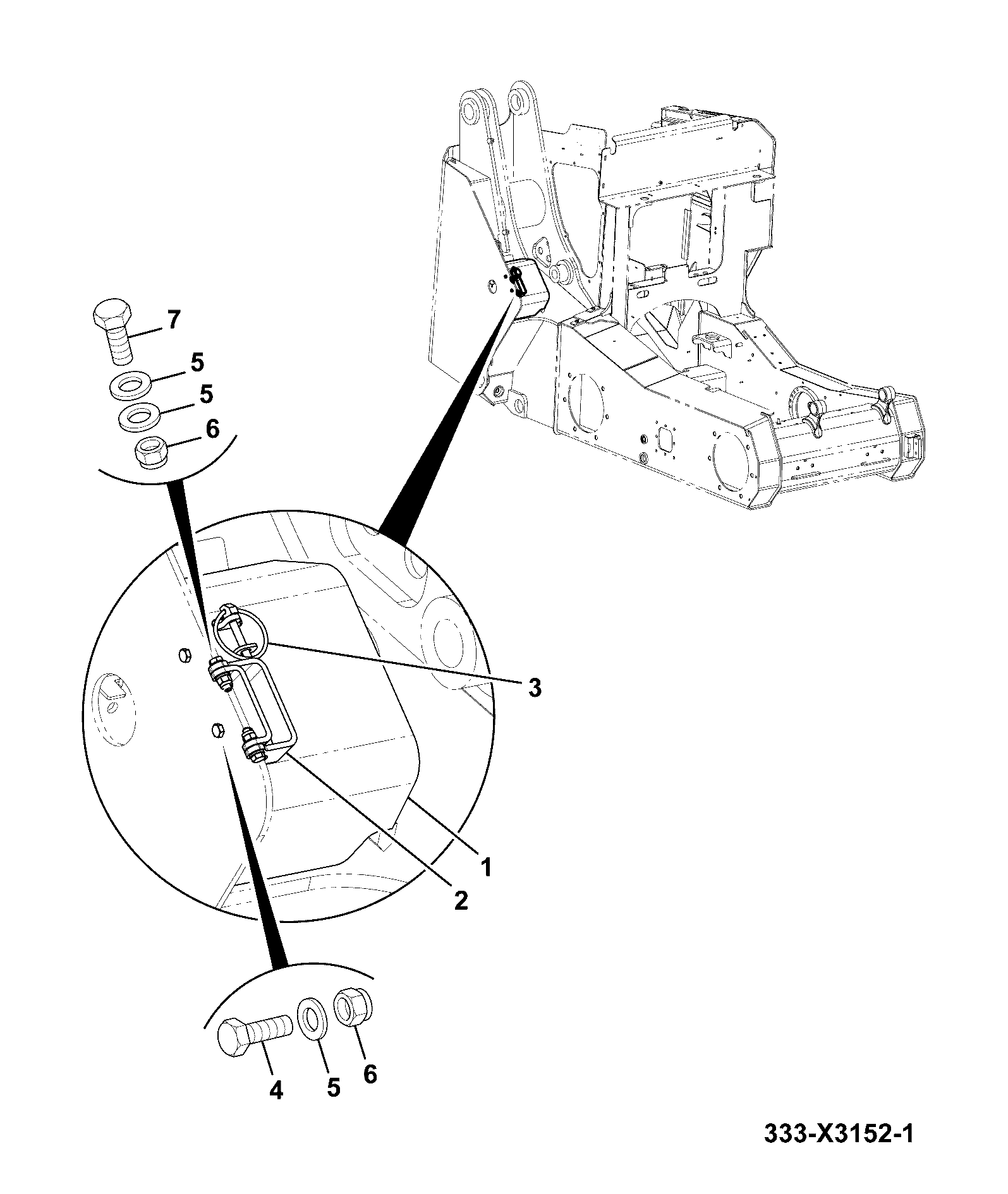 Крышка 333/X3153 JCB