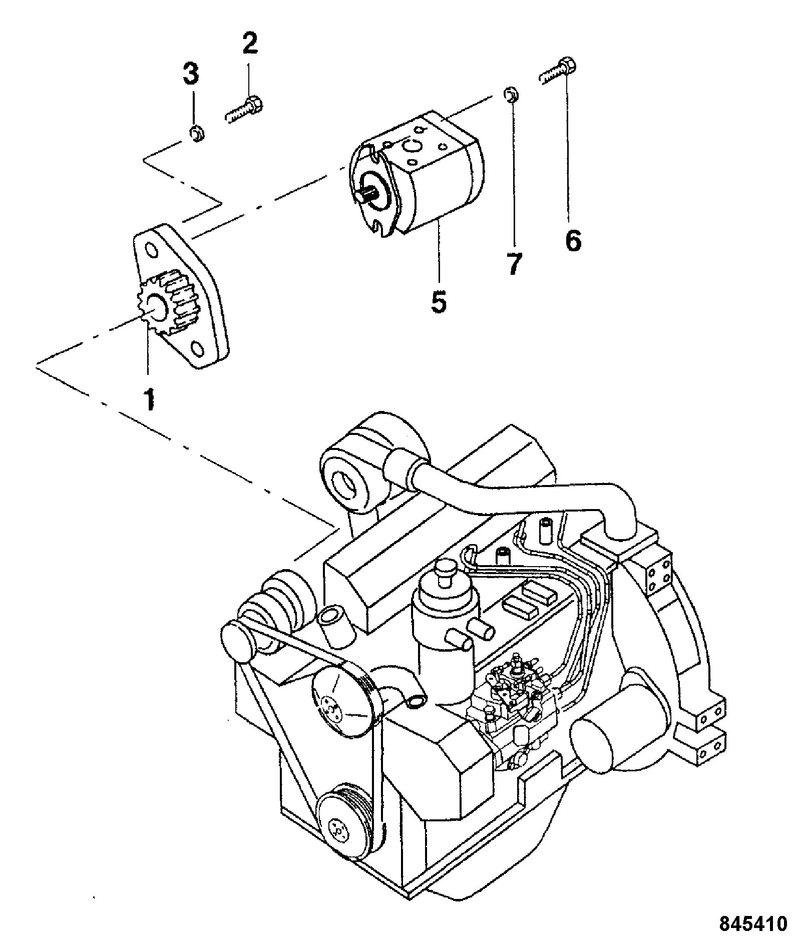 Фланец 7180/72140 JCB